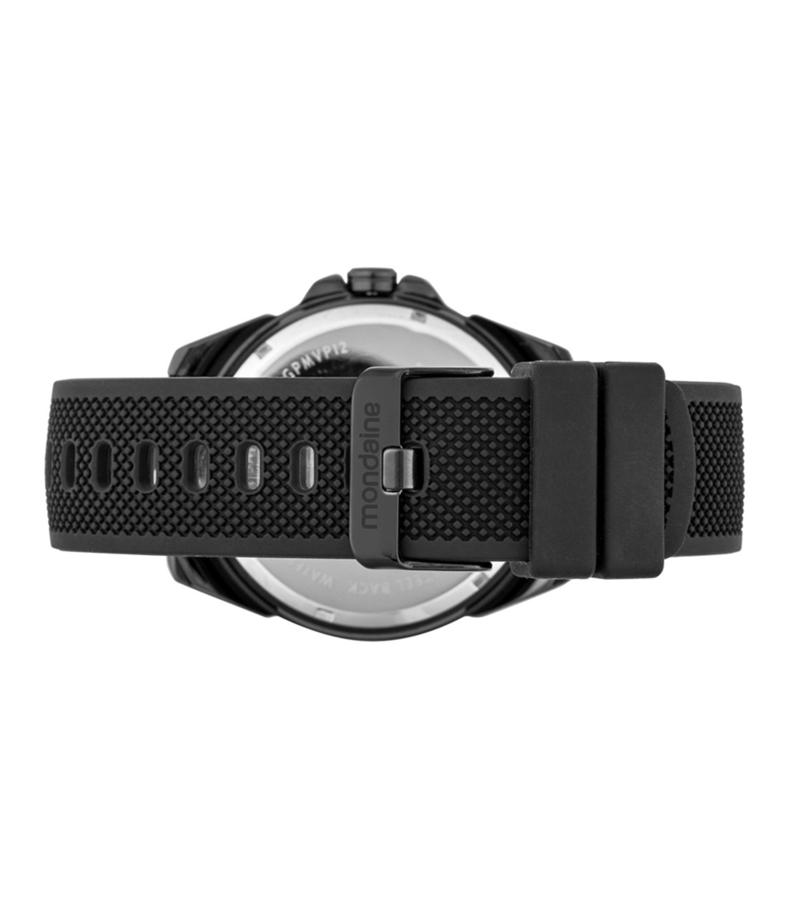Relógio Mondaine Analógico Em Silicone 32896GPMVPI2 Preto 4