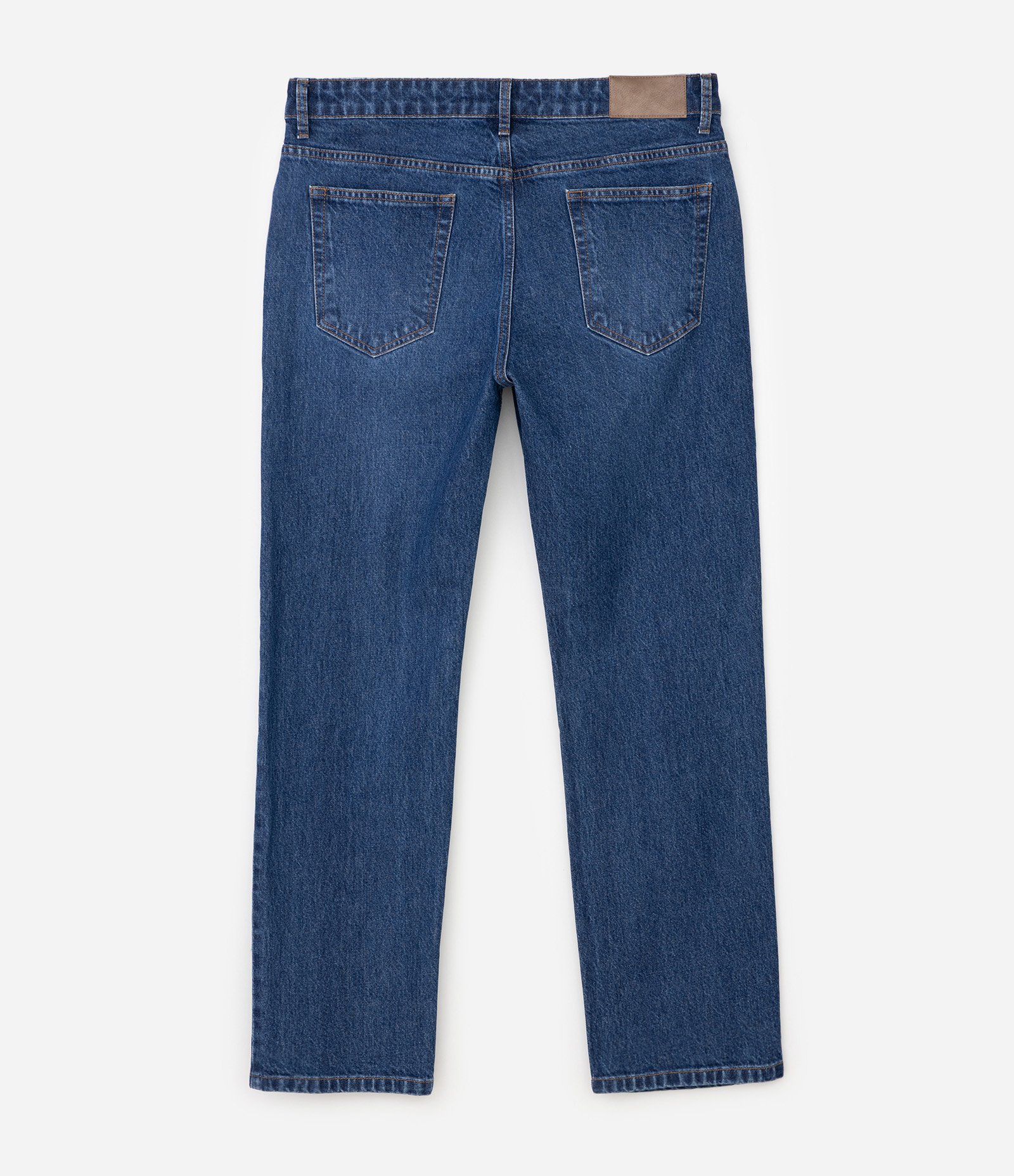 Calça Jeans Reta Azul 5