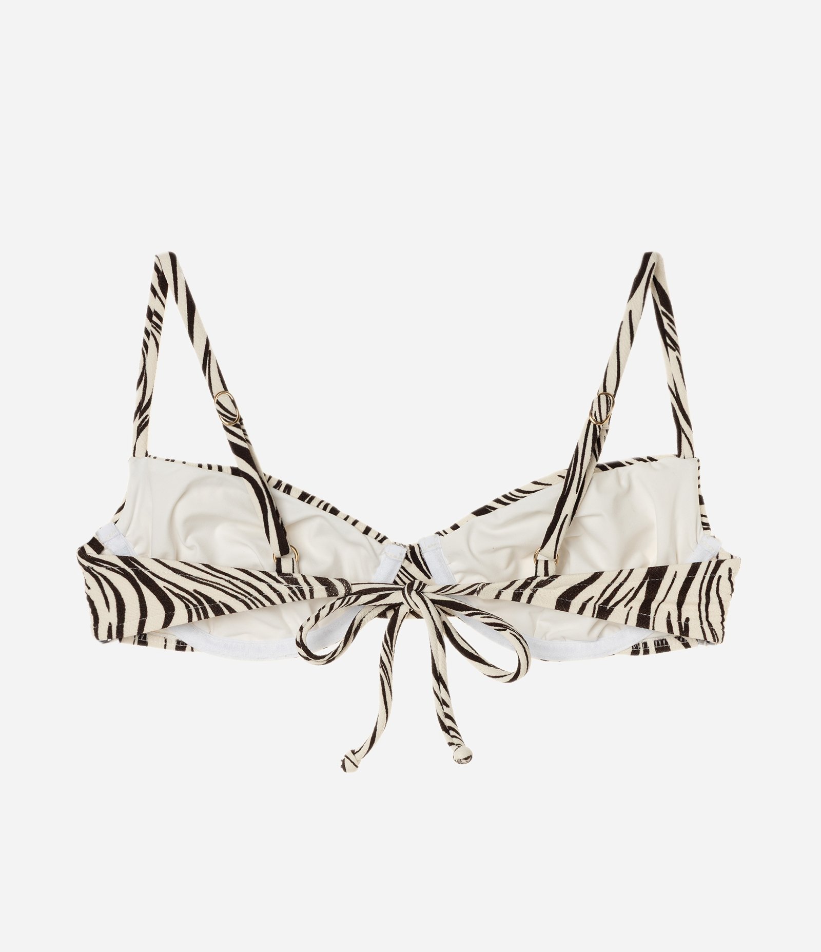 Biquini Top Meia Taça com Estampa Animal Print Marrom 5