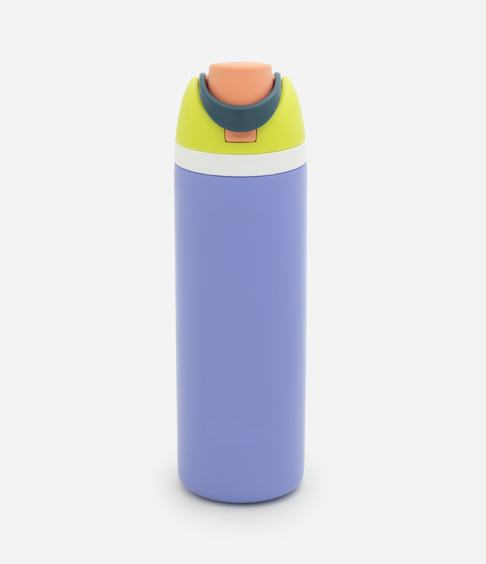 Garrafa Térmica em Metal com Canudo 710 ml Lilás 1