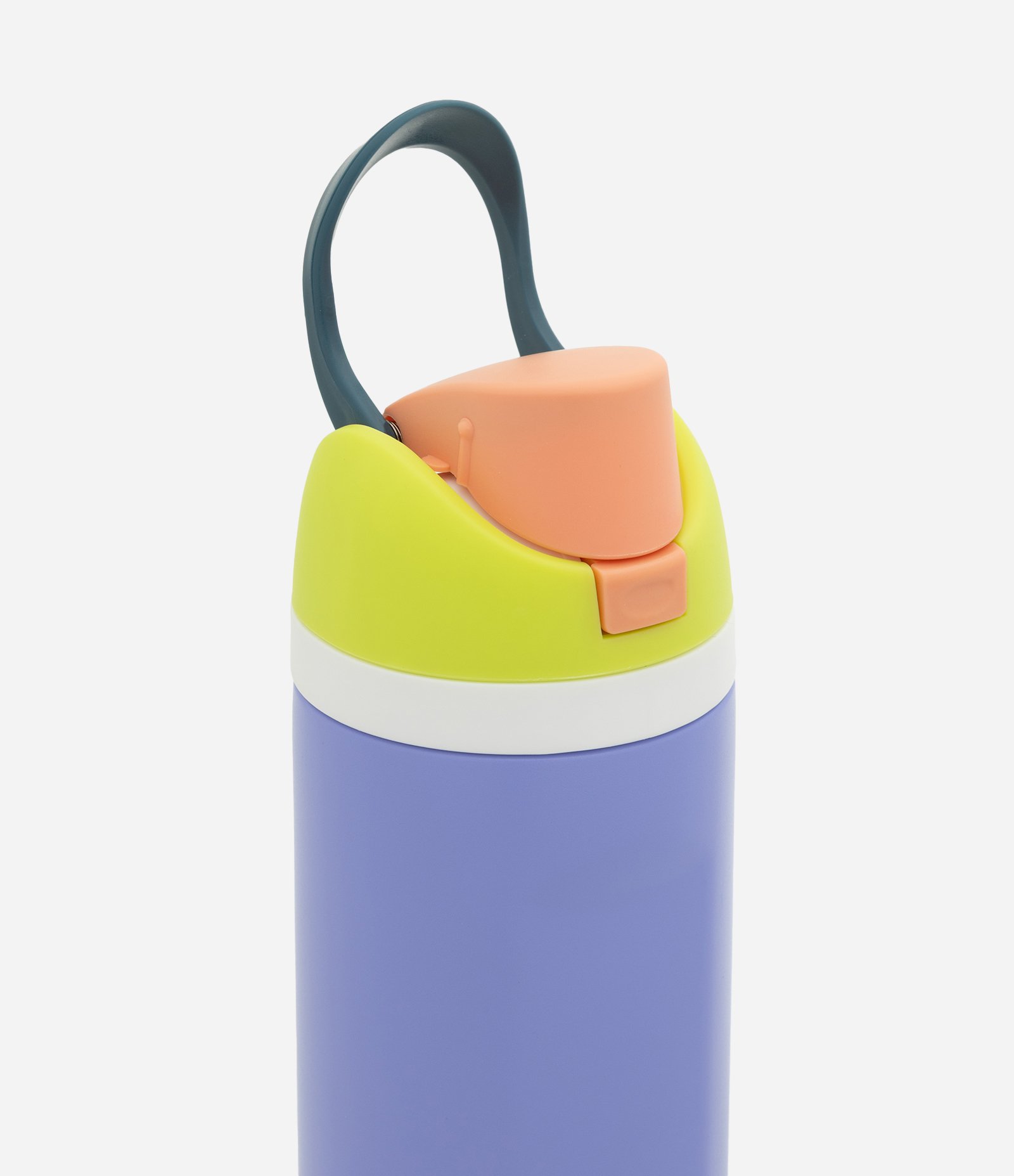 Garrafa Térmica em Metal com Canudo 710 ml Lilás 3