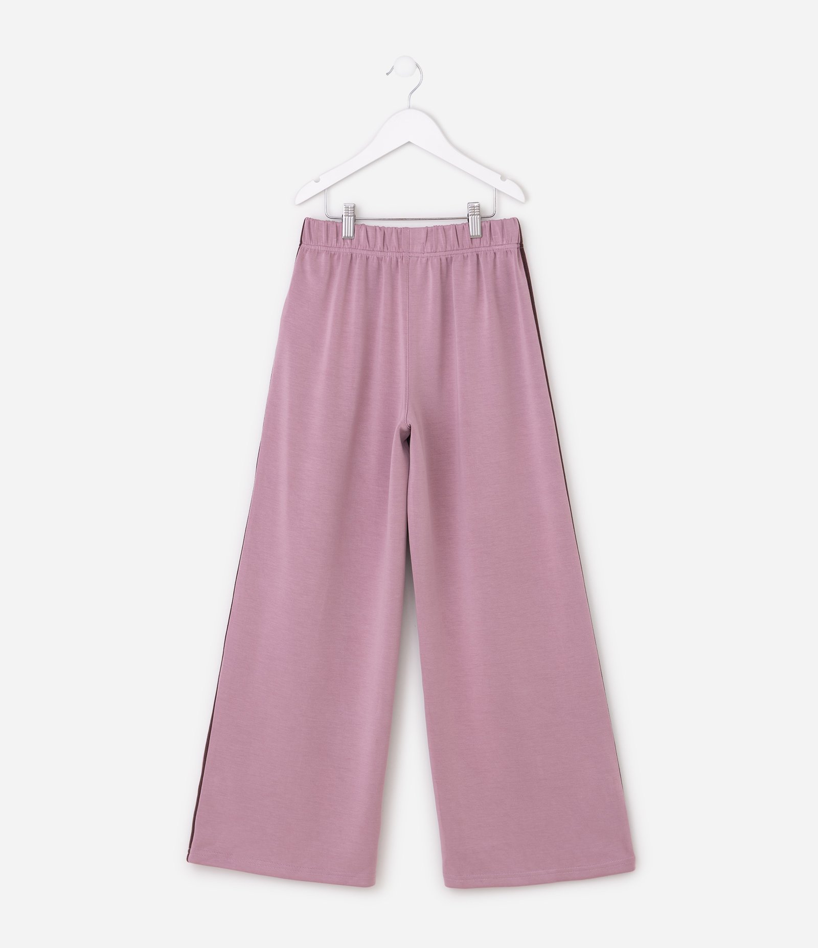 Calça Infantil com Listra Contrastante - Tam 5 a 16 Anos Rosa 5
