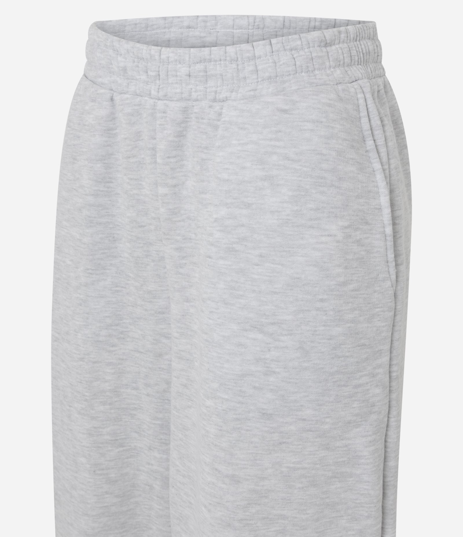 Calça Aladim em Moletom Cinza Claro 6