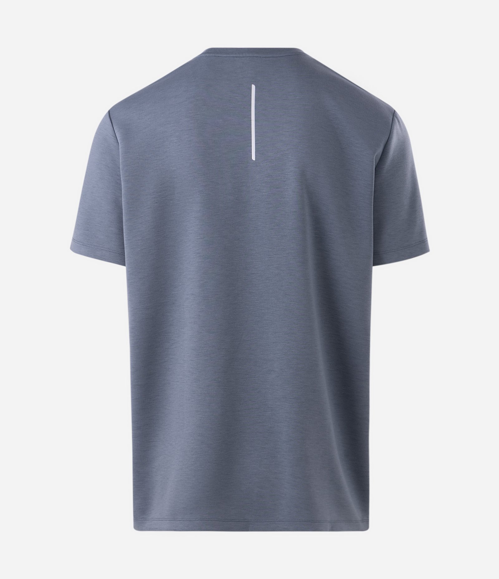 Camiseta Comfort Esportiva em Malha Tecnológica com Tecnologia Dry Cinza 6