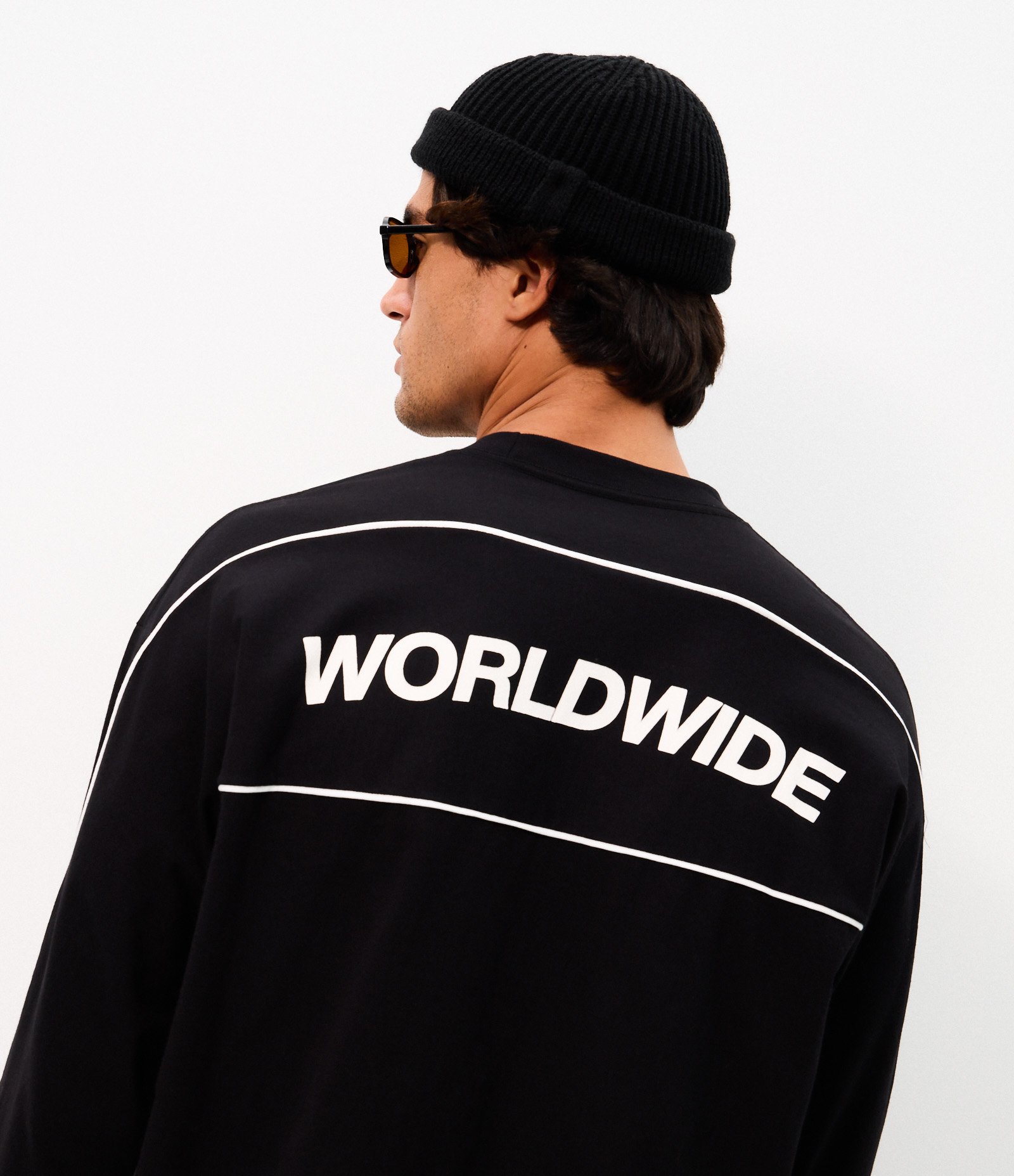 Camiseta Manga Longa Service Dept Preto 1