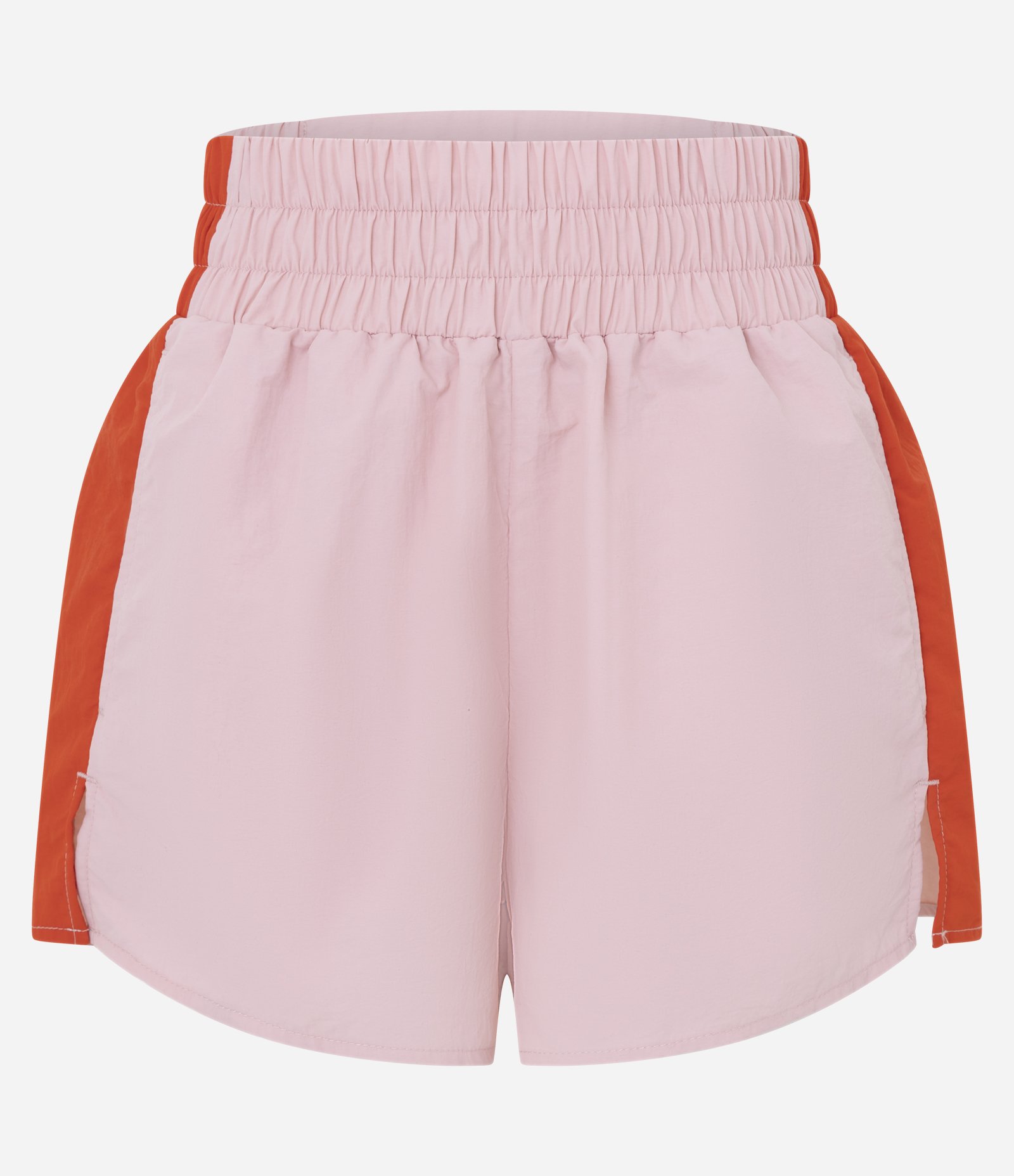 Bermuda Runner Esportiva em Microfibra Bicolor Rosa 5