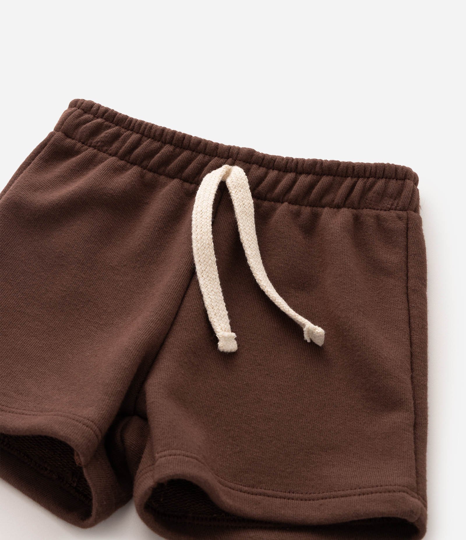 Conjunto Bebê em Algodão Listrado com Bolsinho – Tam 0 a 18 Meses Marrom 4