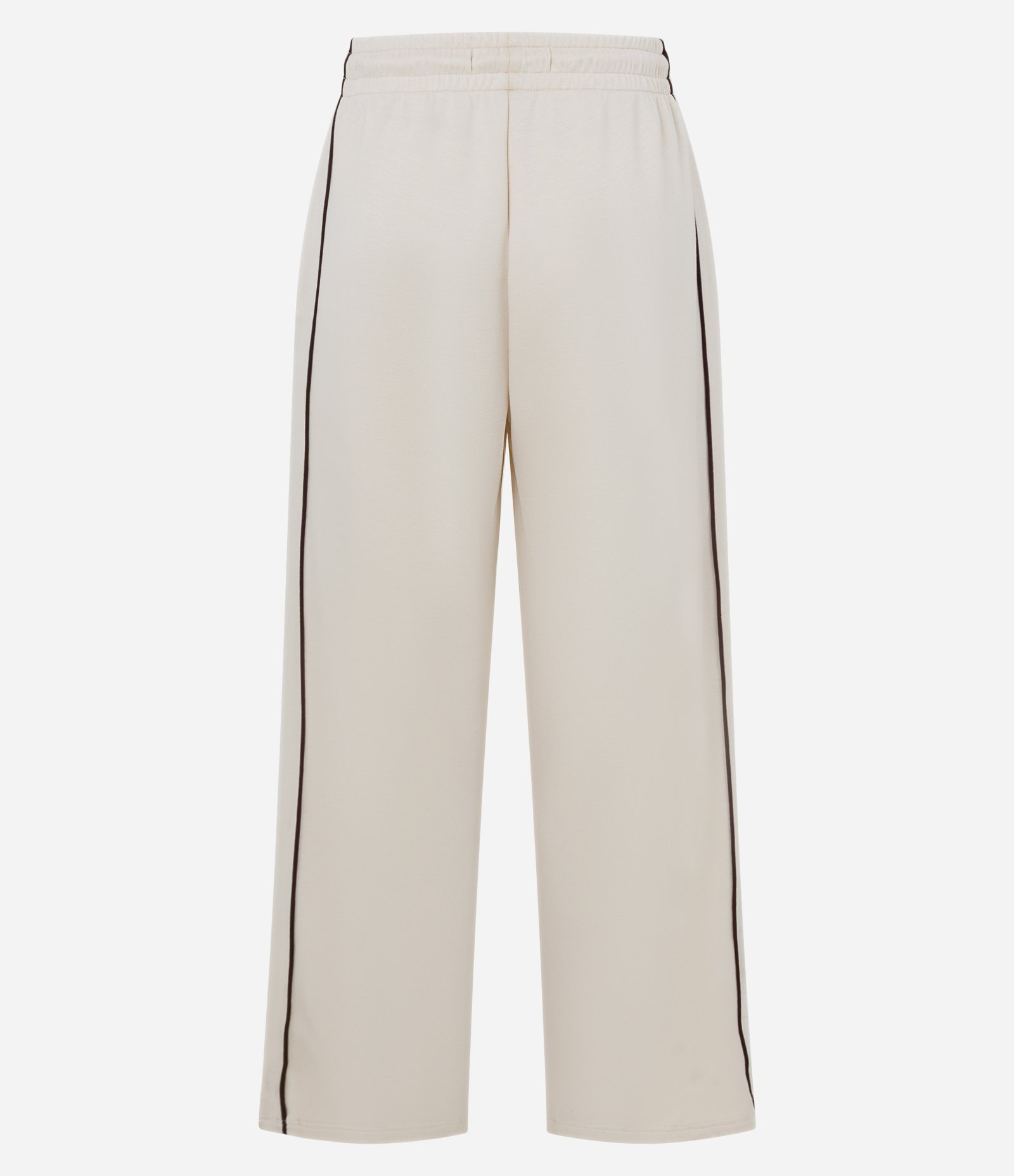 Calça em Moletom com Felpa e Listras Laterais Contrastantes Off White 6