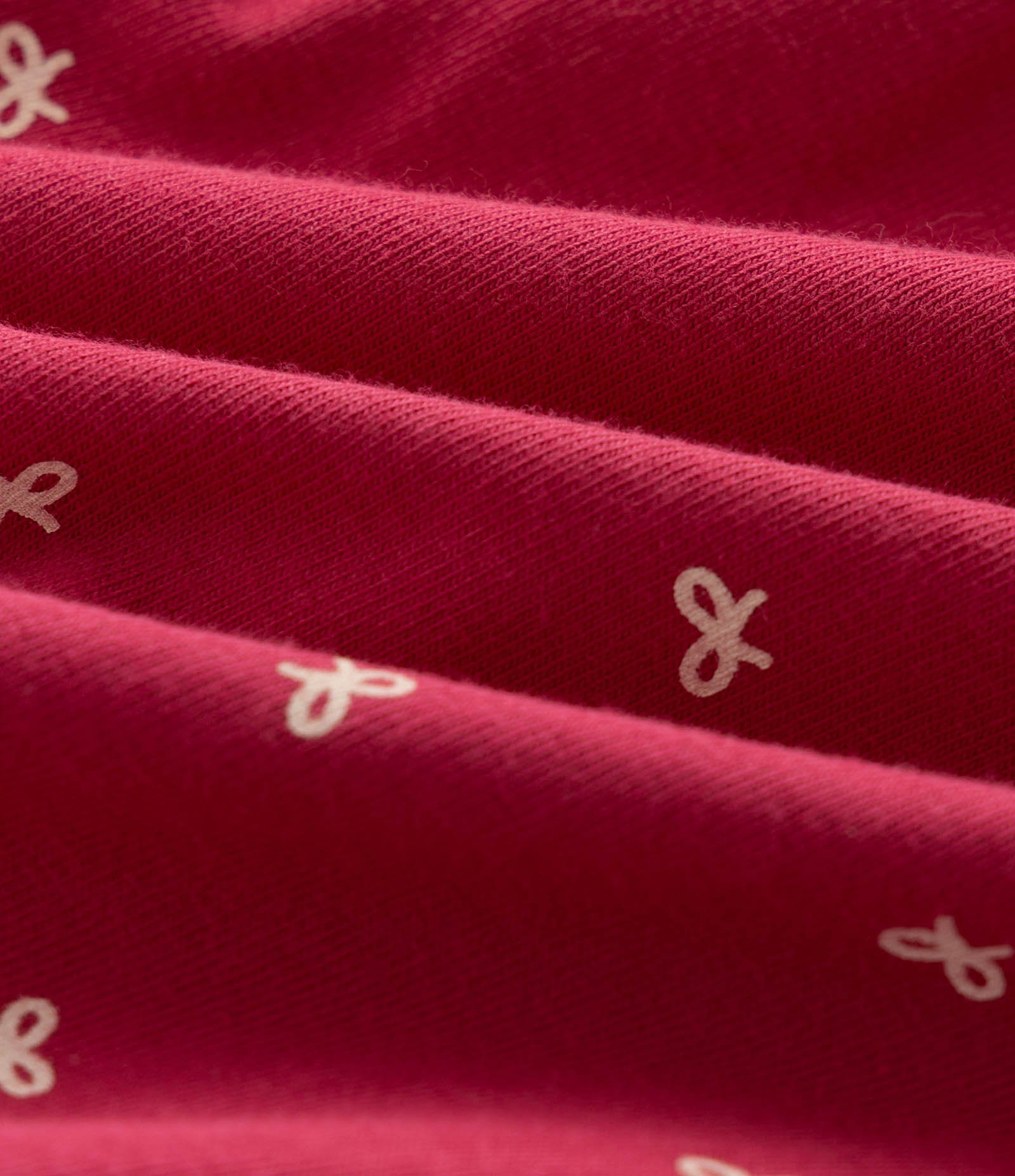 Macacão Bebê em Cotton com Estampa de Laços - Tam 0 a 18 Meses Vermelho 5