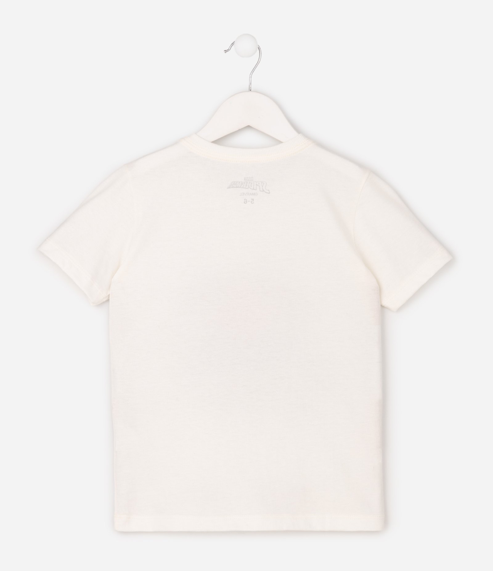 Camiseta Infantil em Algodão com Estampa Spider Man New York - Tam 4 a 12 Anos Branco 3