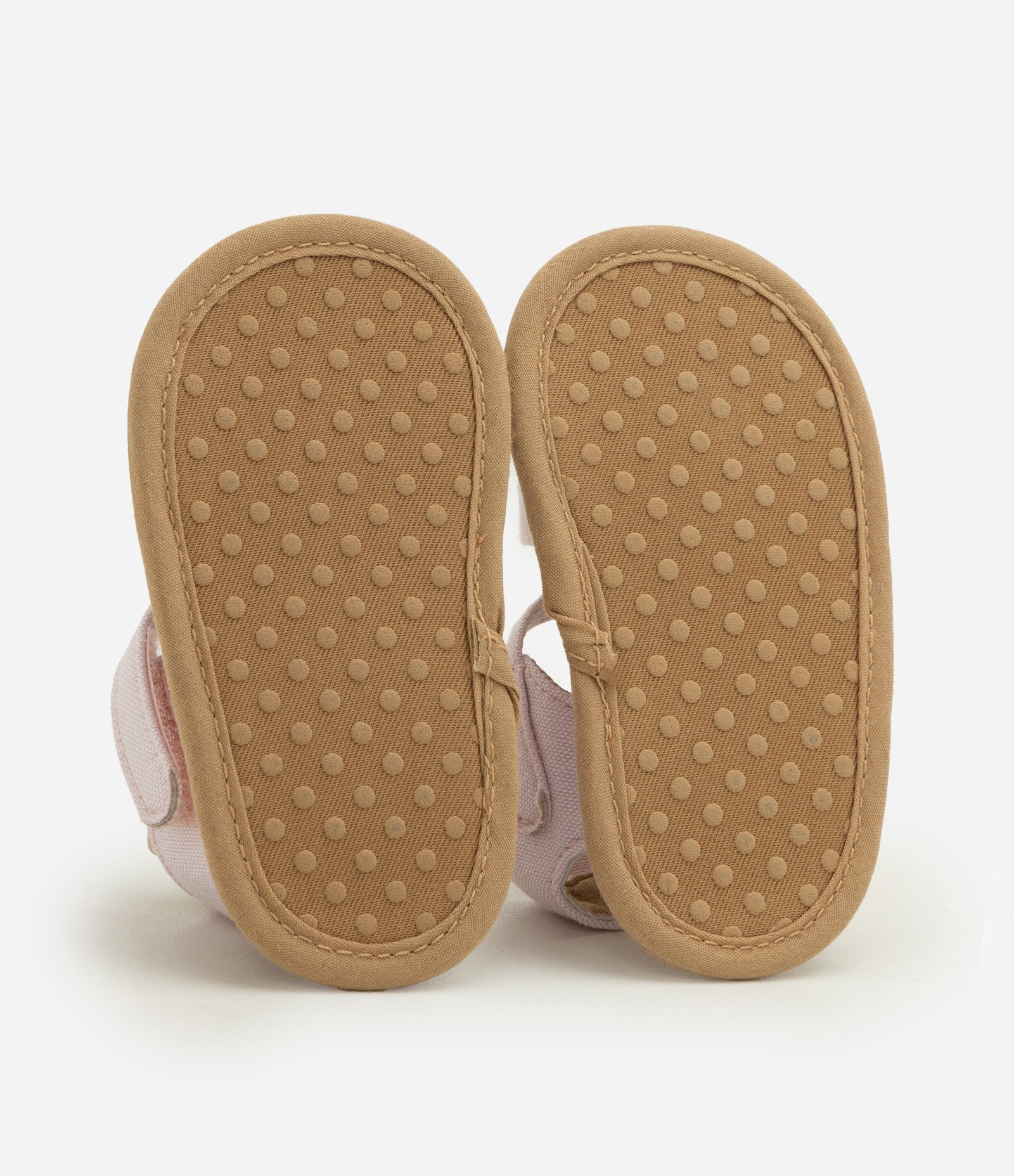 Sandália Infantil com Bordado de Flores e Fechamento em Velcro - Tam 15 ao 19 Rosa 5