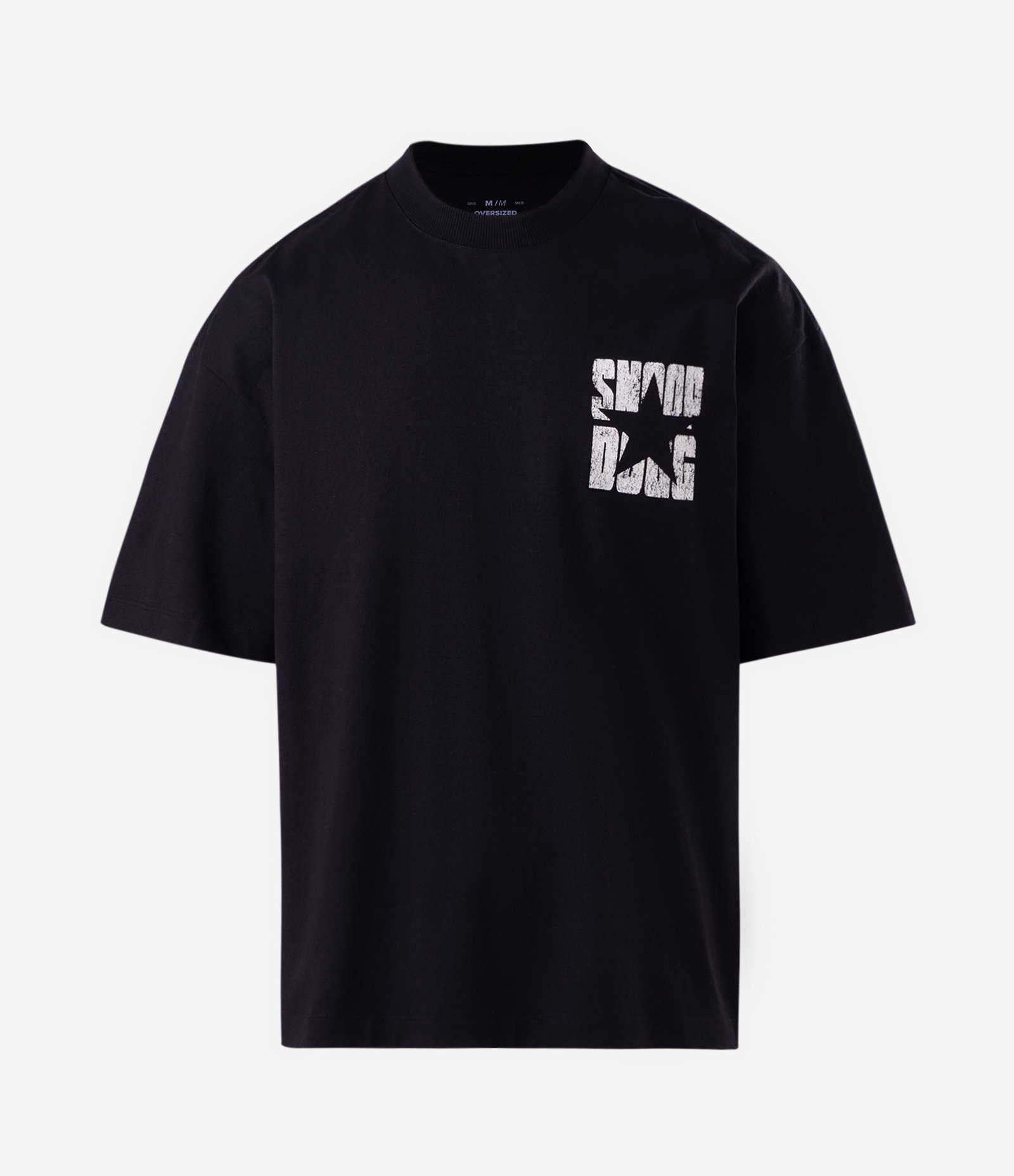 Camiseta Oversized em Algodão com Estampa Snoop Dogg Preto 5