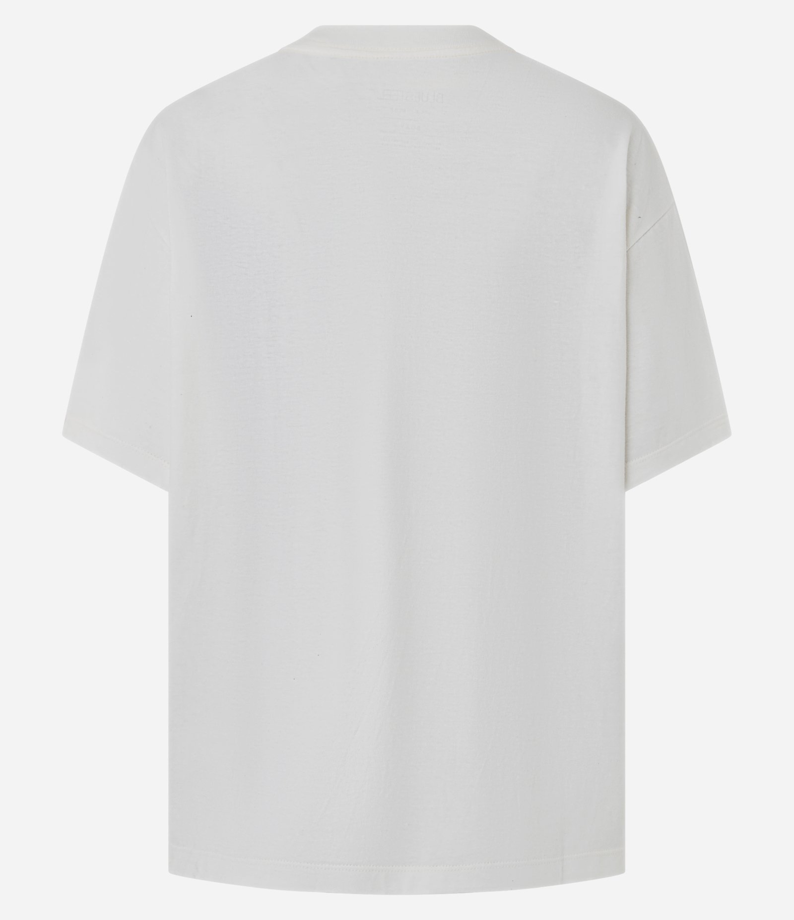 Camiseta Boxy em Algodão com Estampa de Corações e Lettering Branco 2