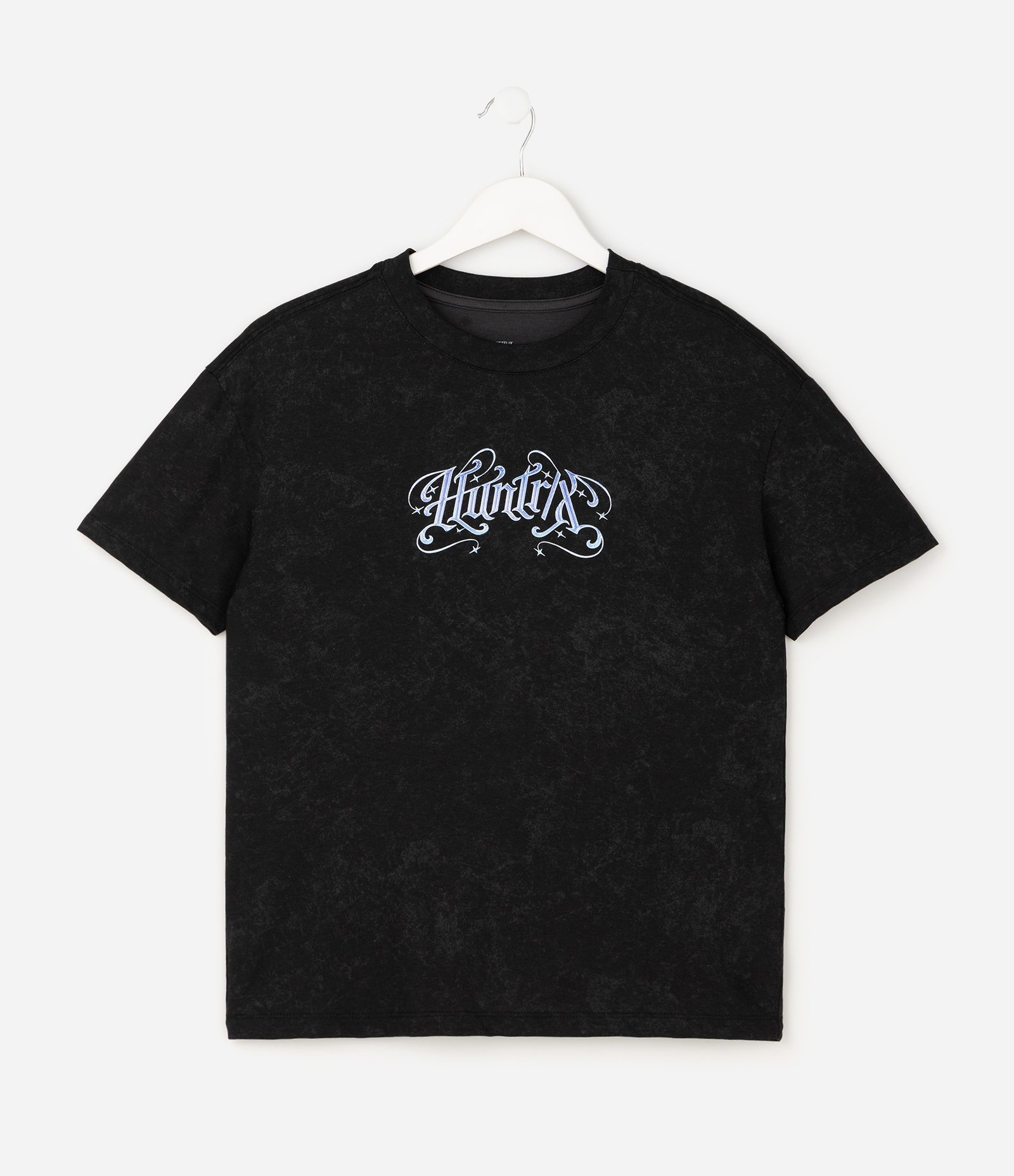 Camiseta Oversized Infantil com Estampa Guerreiras K-Pop – Tam 5 a 16 Anos Preto 3