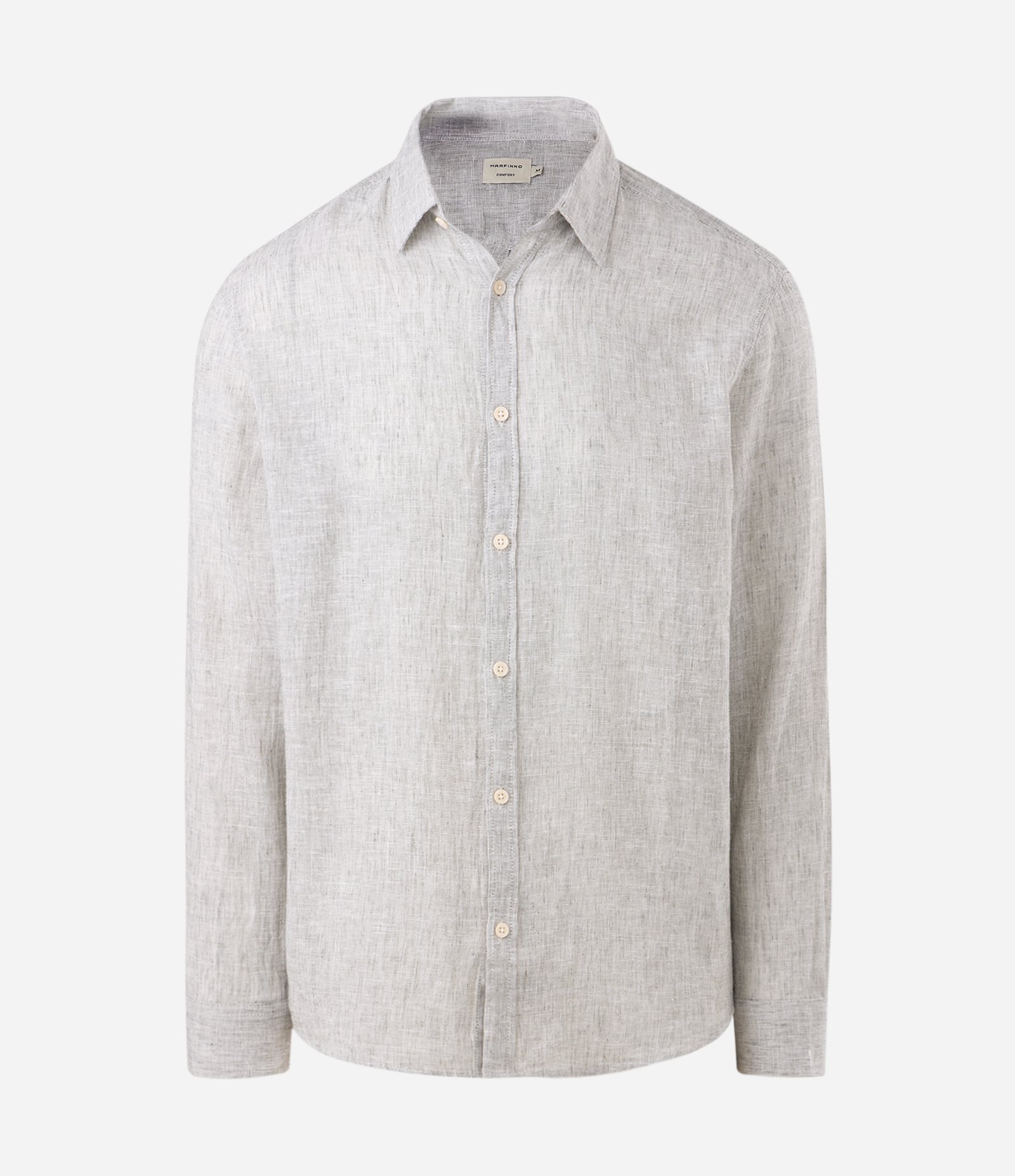 Camisa em Crepe com Botões Frontais Verde 6