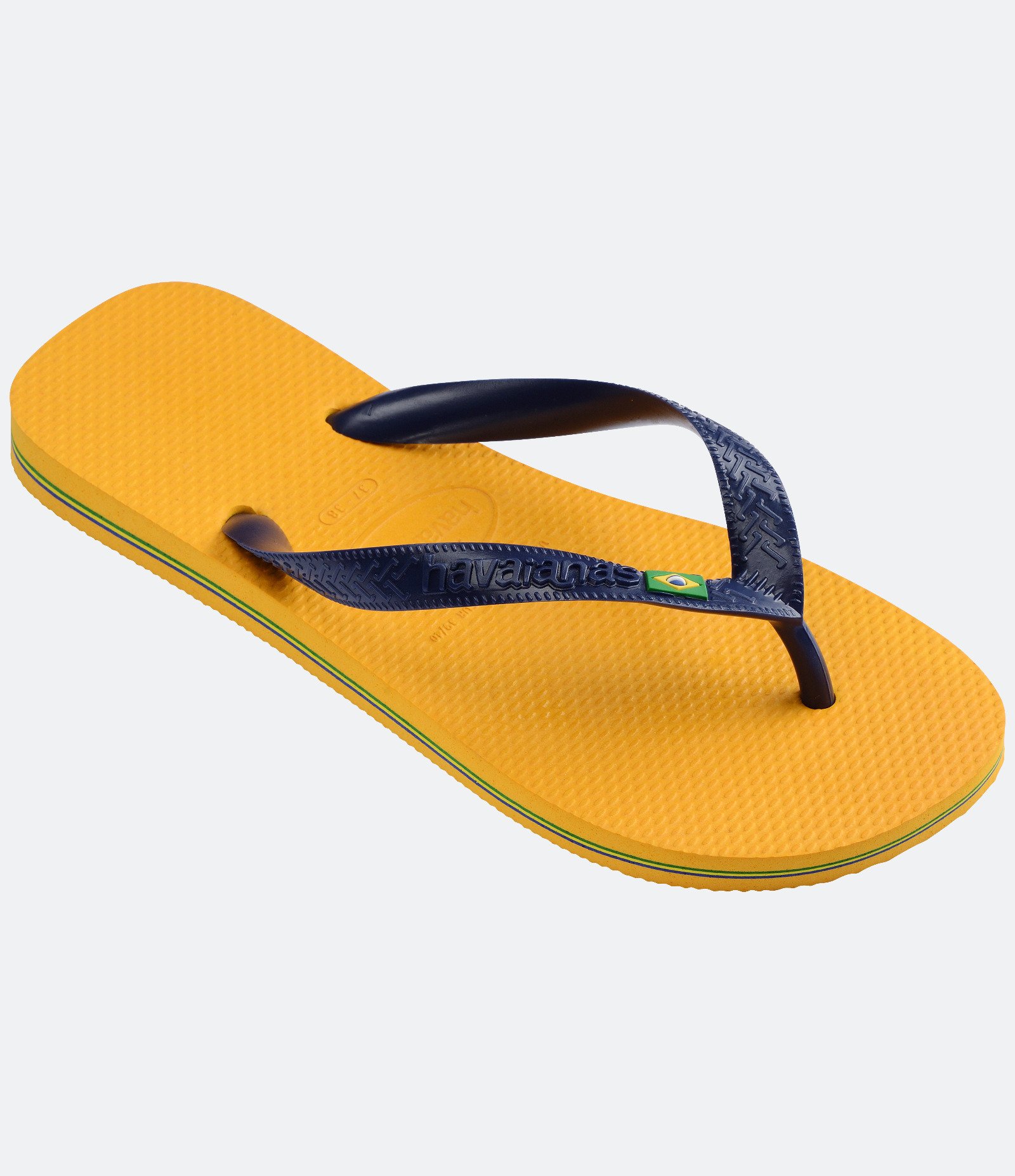 Chinelo Havaianas Tradicional Brasil Amarelo 2