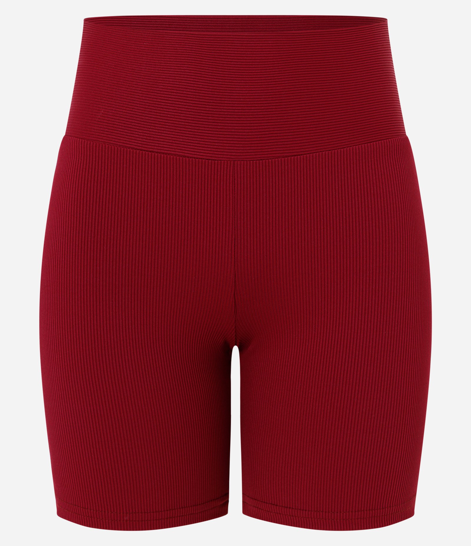 Bermuda Esportiva em Microfibra Canelada Vermelho 5