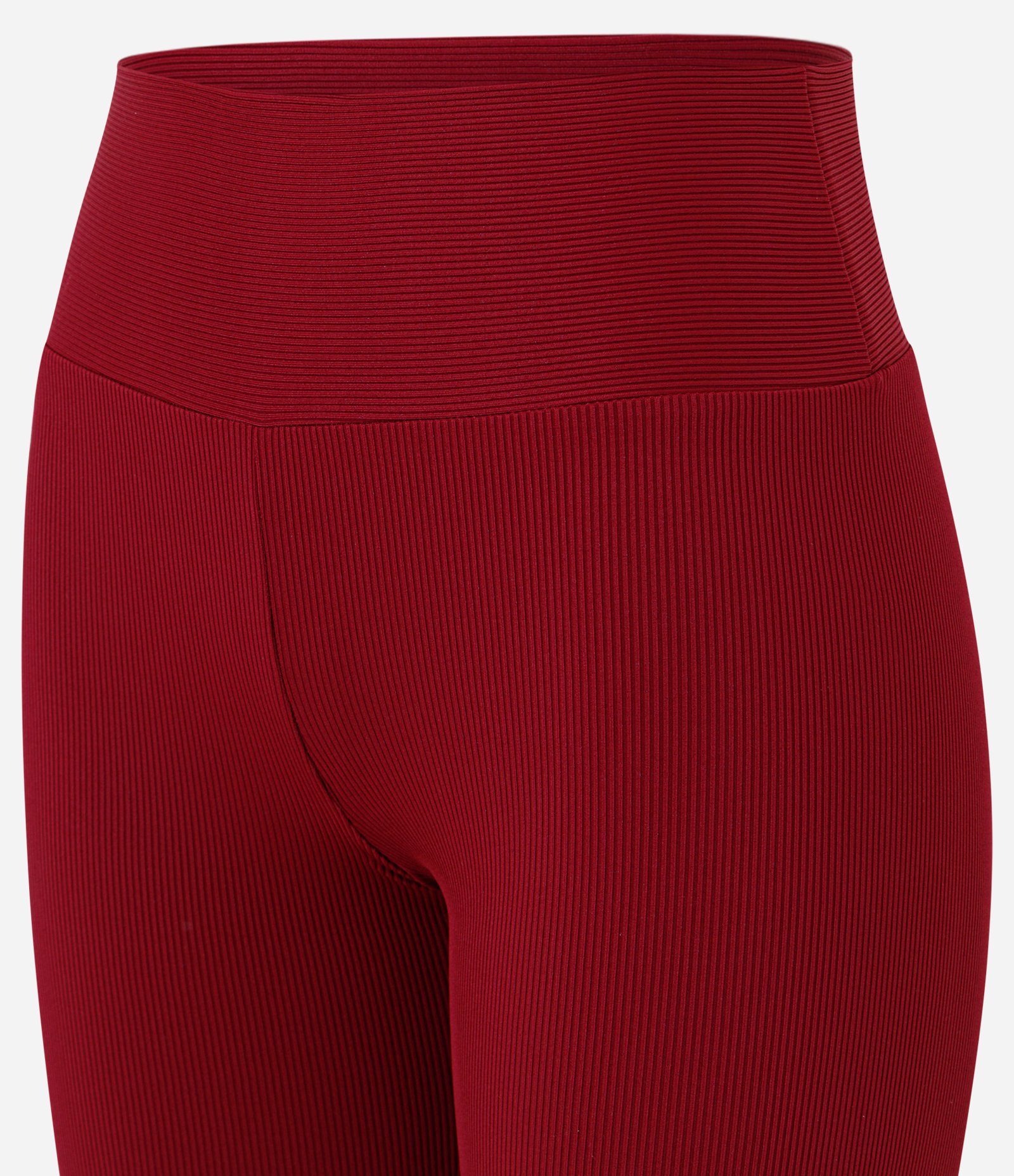 Bermuda Esportiva em Microfibra Canelada Vermelho 6