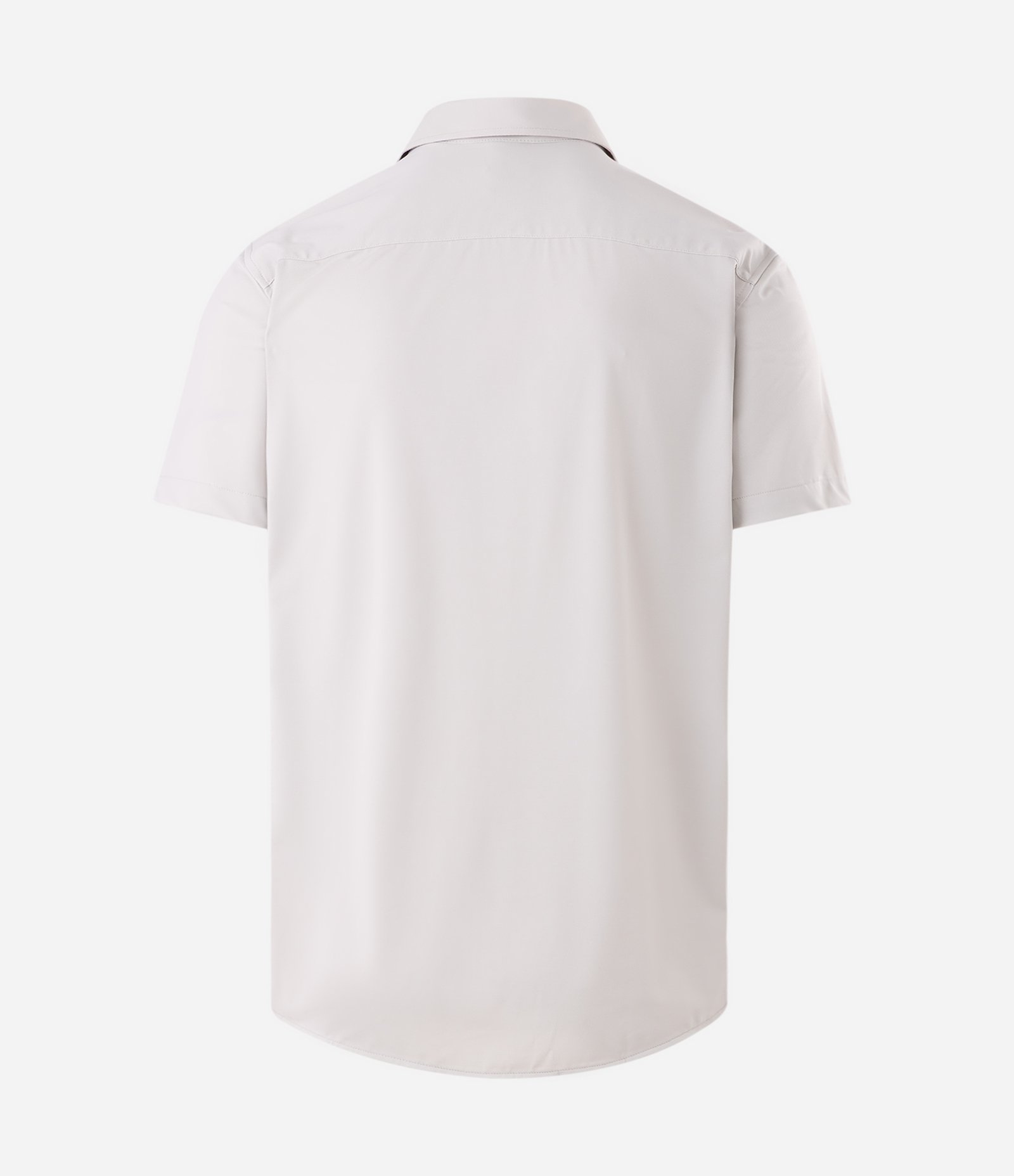 Camisa Performance em Poliamida Toque Gelado Cinza Claro 6