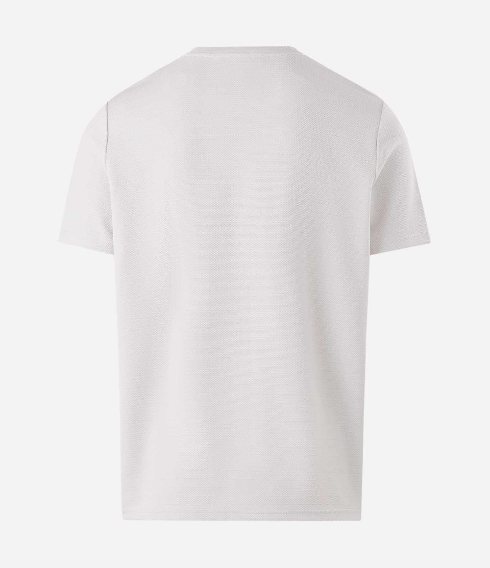 Camiseta Regular Com Tecnologia Performance Não Amassa Off White 2