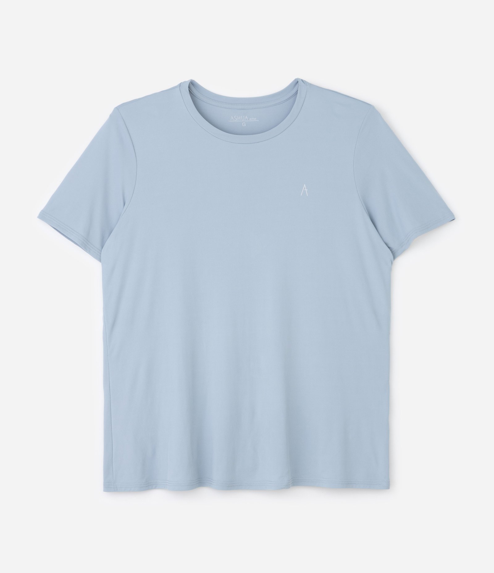 Camiseta Esportiva com Tecnologia Dry Curve & Plus Size Azul 1