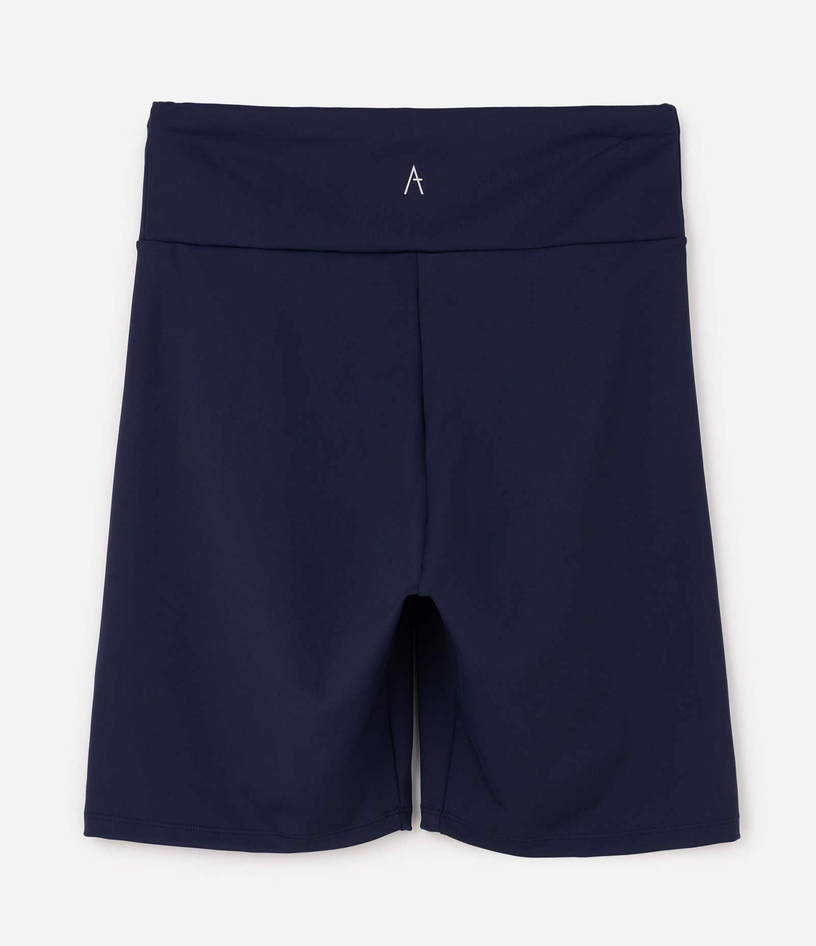 Short Ciclista Esportivo em Poliamida com Cós Largo Curve & Plus Size Azul 6