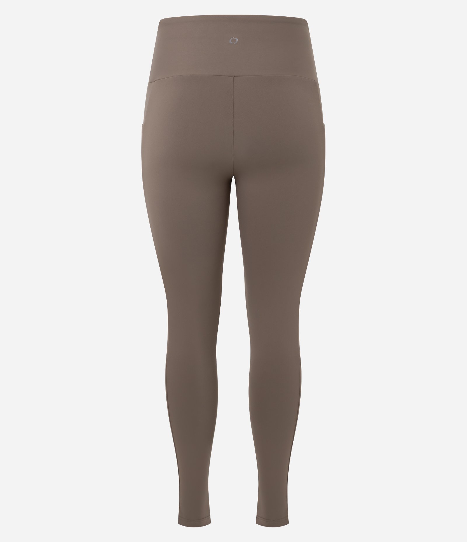 Calça Legging Esportiva com Bolsos Laterais Marrom 6