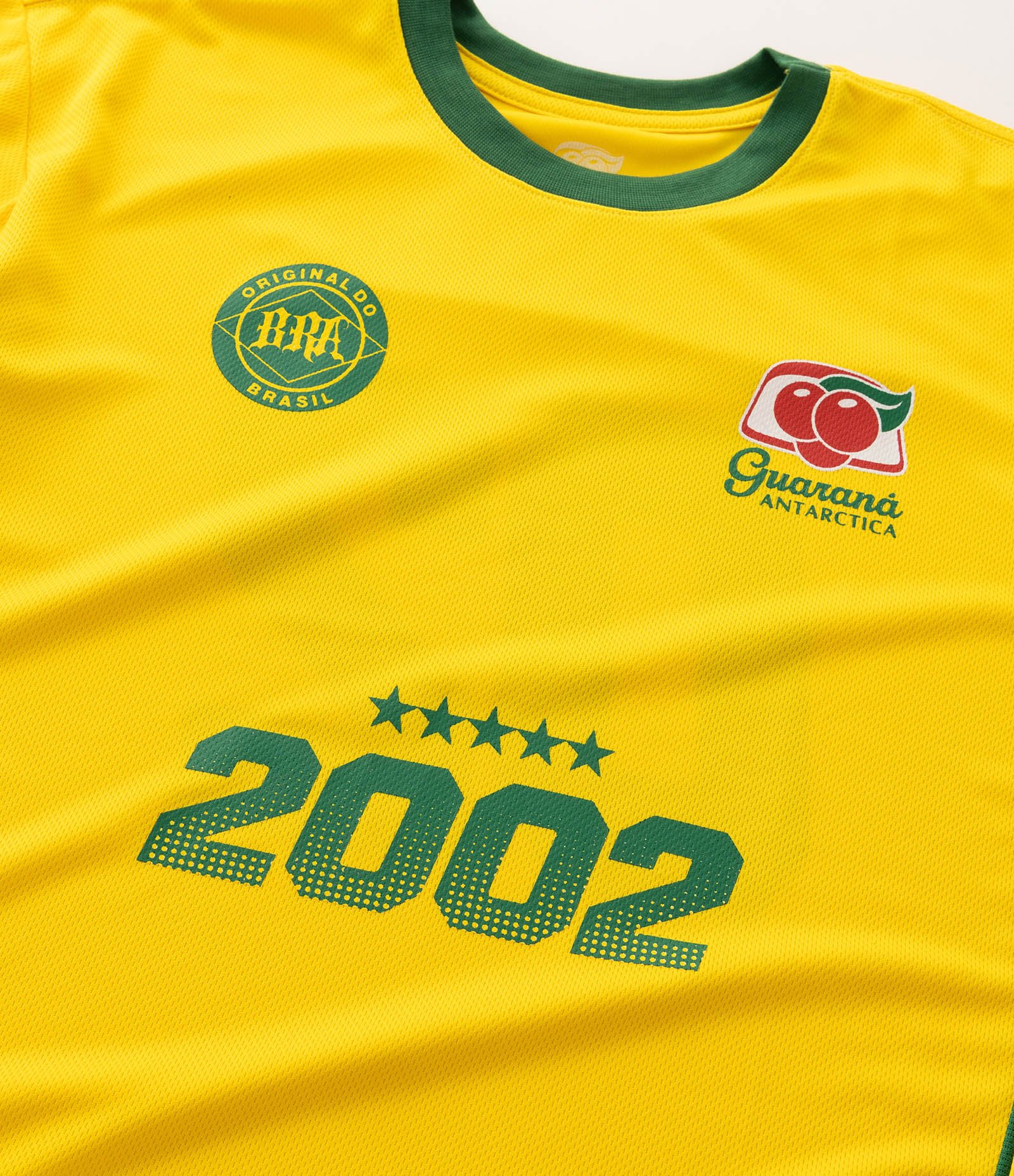 Camiseta Esportiva Infantil com Estampa Brasil & Guaraná – Tam 12 a 16 Amarelo 5
