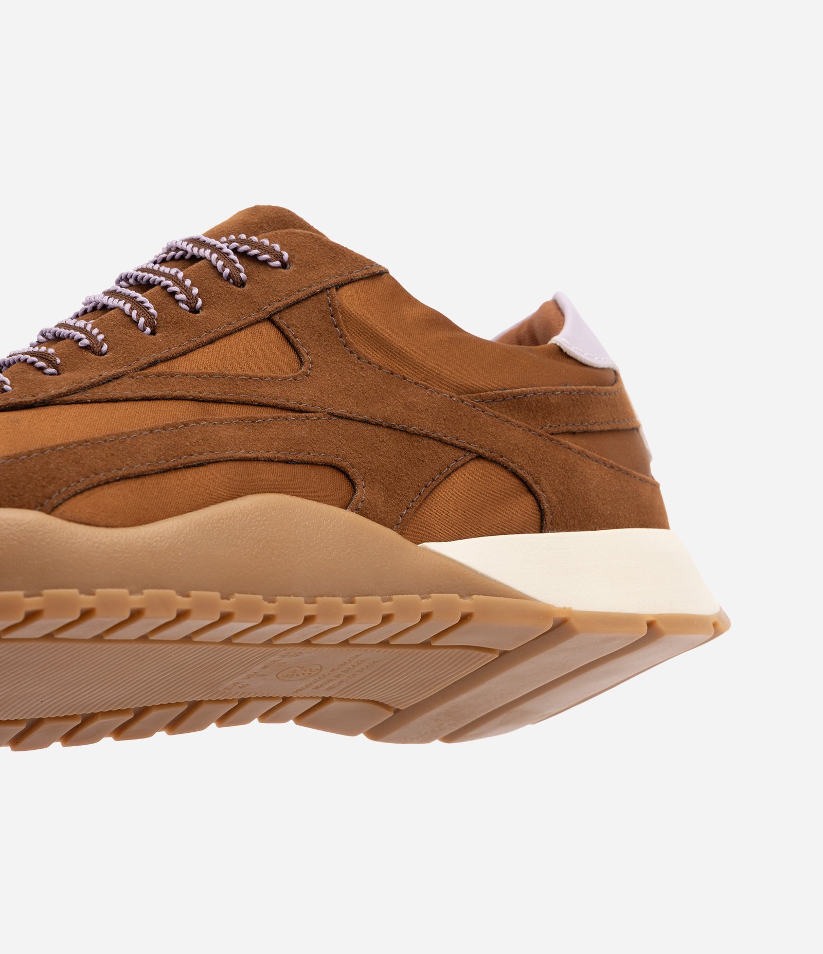 Tênis Retrô Runner em Suede com Atacador Marrom 4