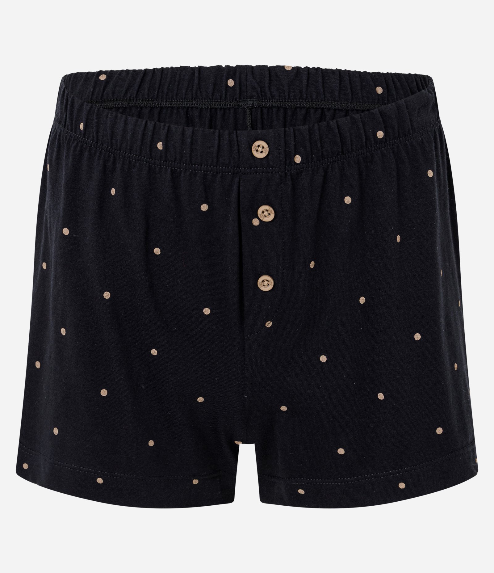 Pijama Curto com Estampa de Gatinhos e Poá Preto 3