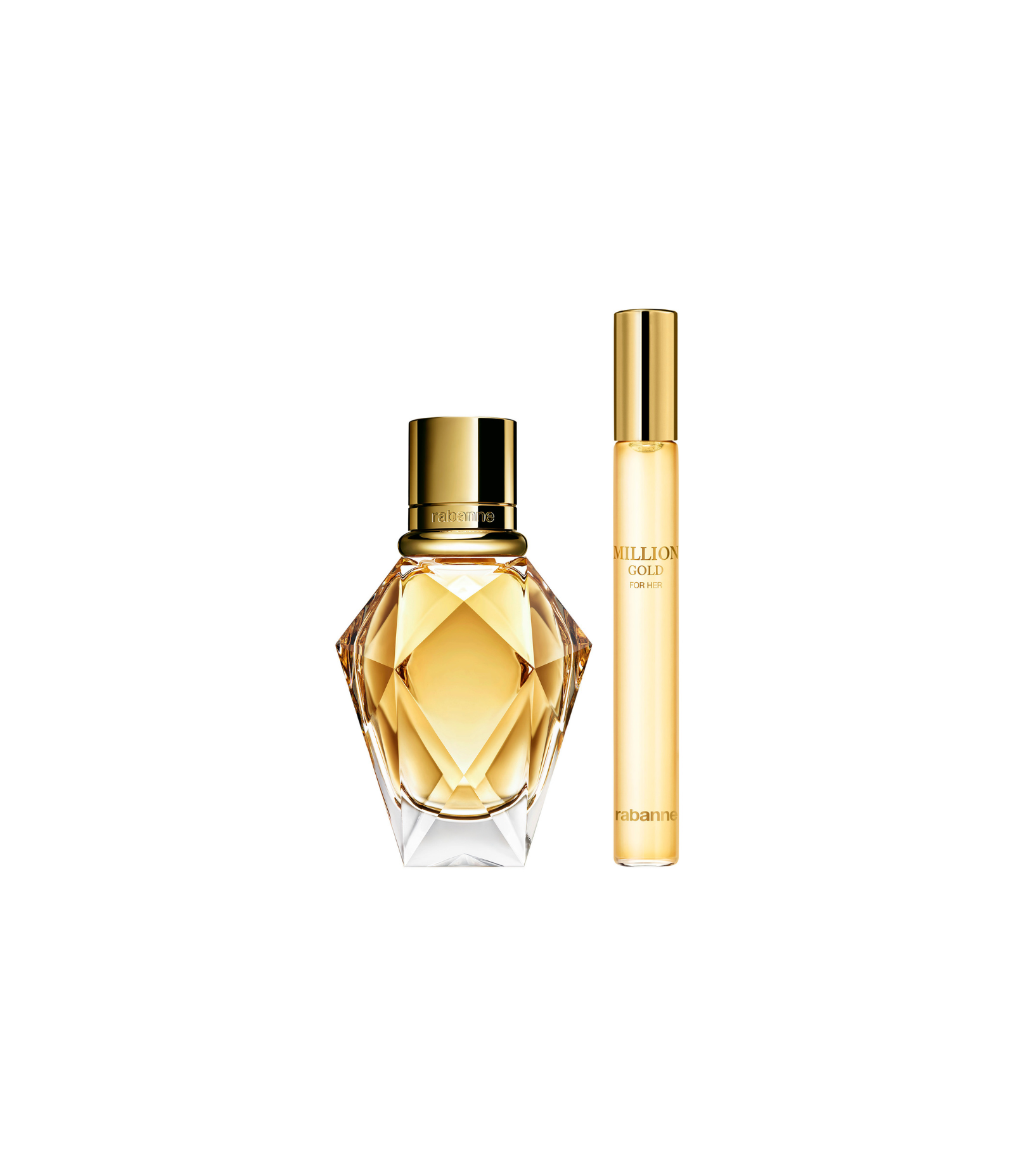 Kit Rabanne Million Gold For Her EDP 30 ml + Travel Size 10 ml KIT 2