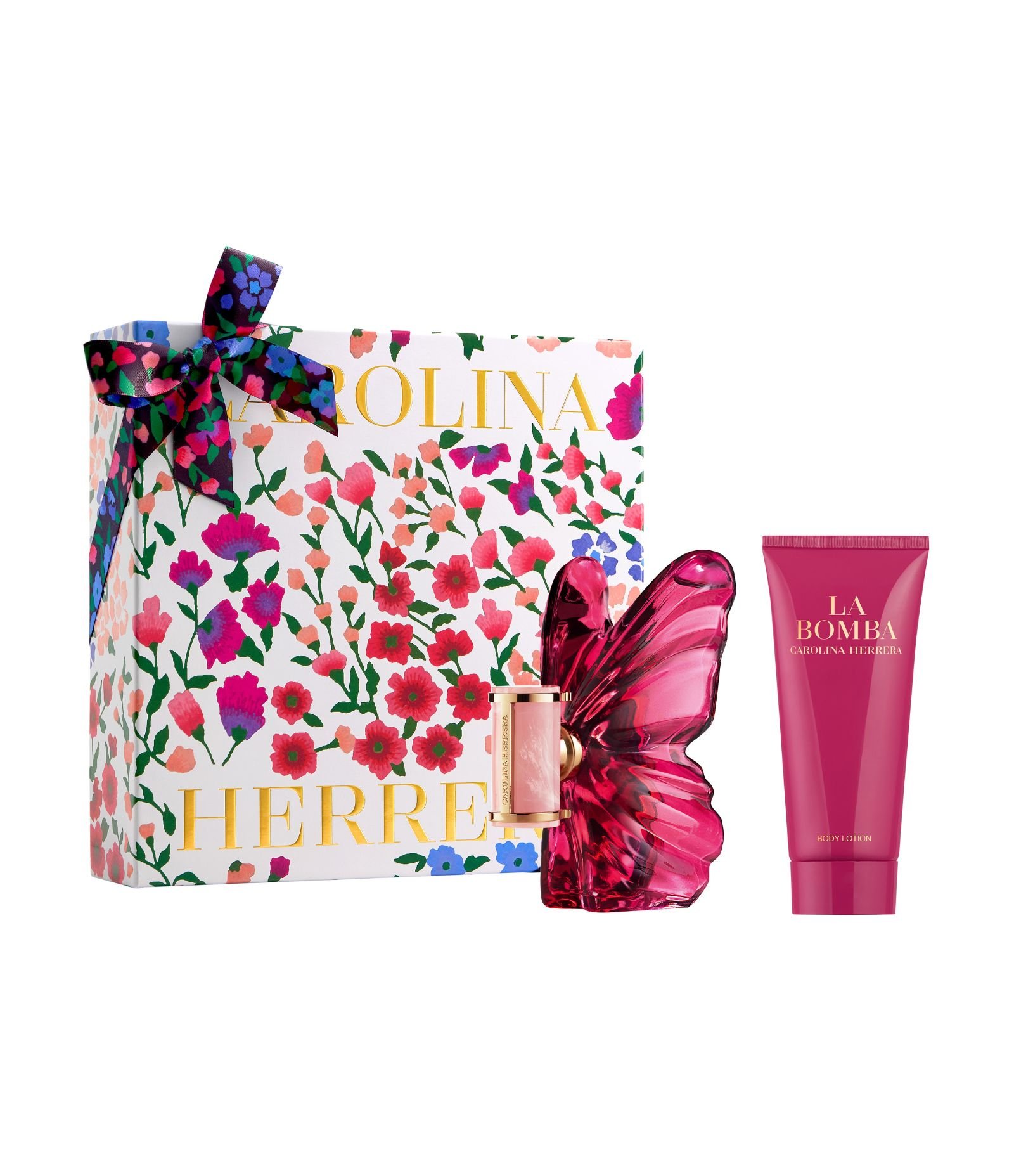 Kit Carolina Herrera La Bomba EDP 80 ml + Creme corporal 100 ml KIT 1