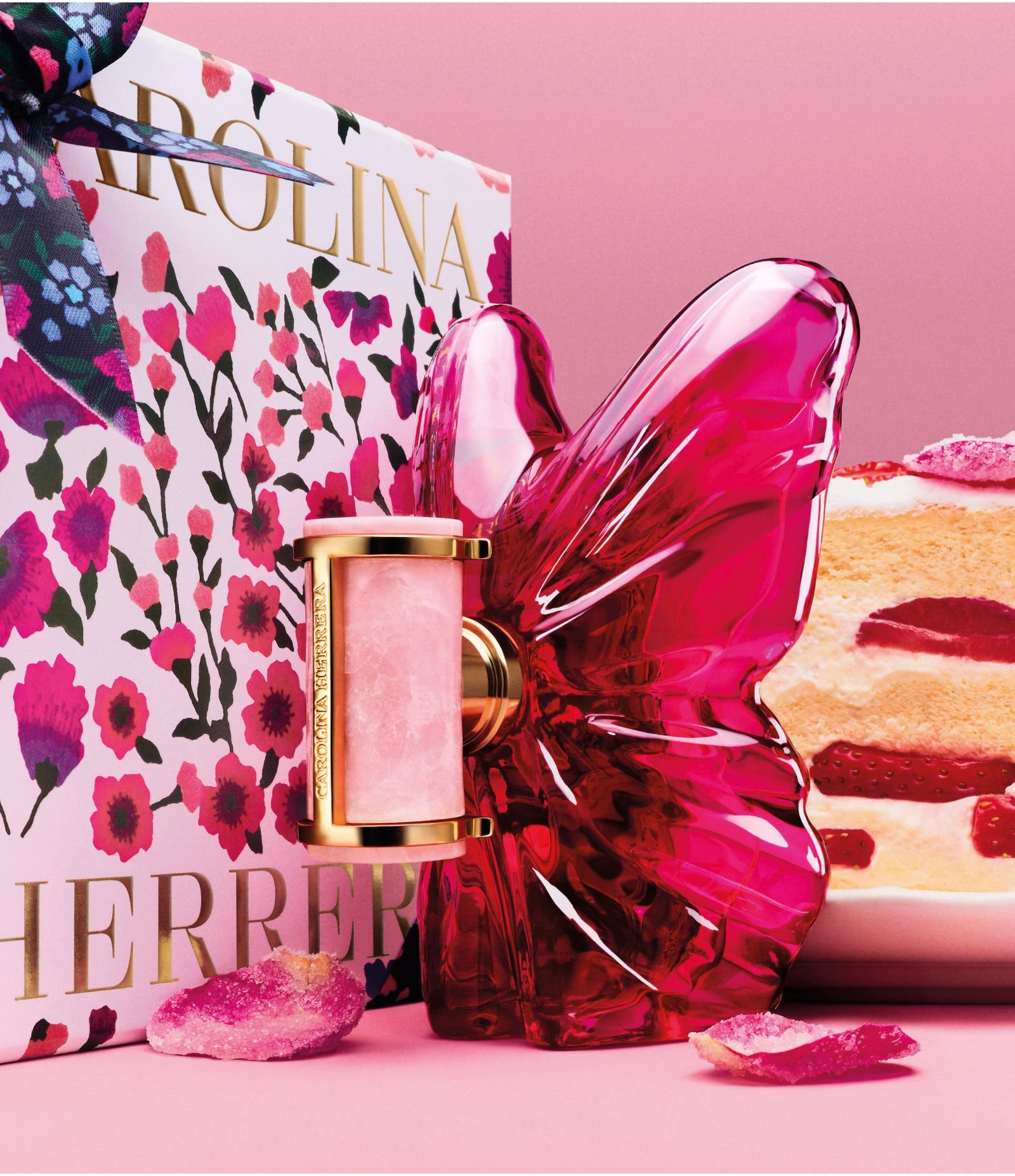 Kit Carolina Herrera La Bomba EDP 80 ml + Creme corporal 100 ml KIT 2