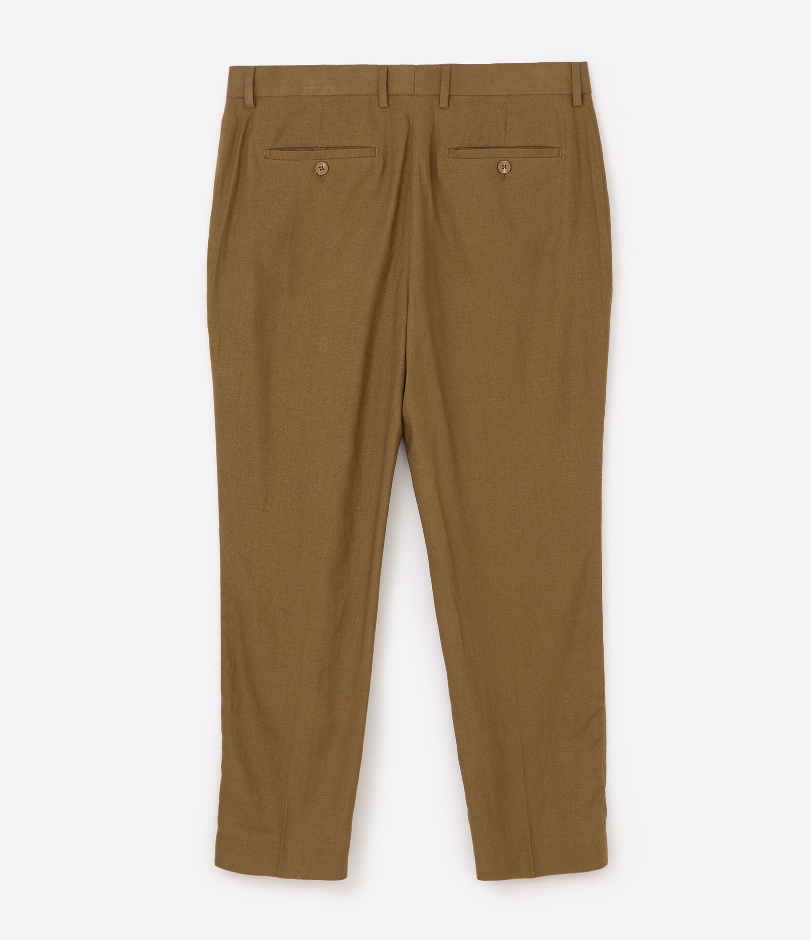 Calça Relaxed Alfaiatada em Viscolinho Verde 6