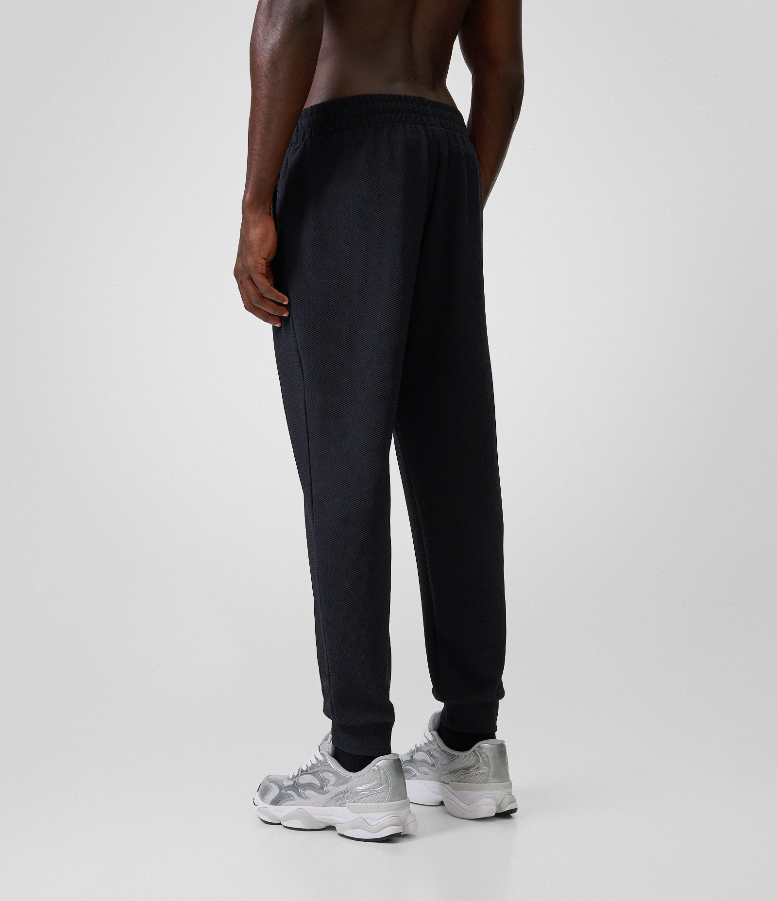 Calça Esportiva Malha Telada Preto 3