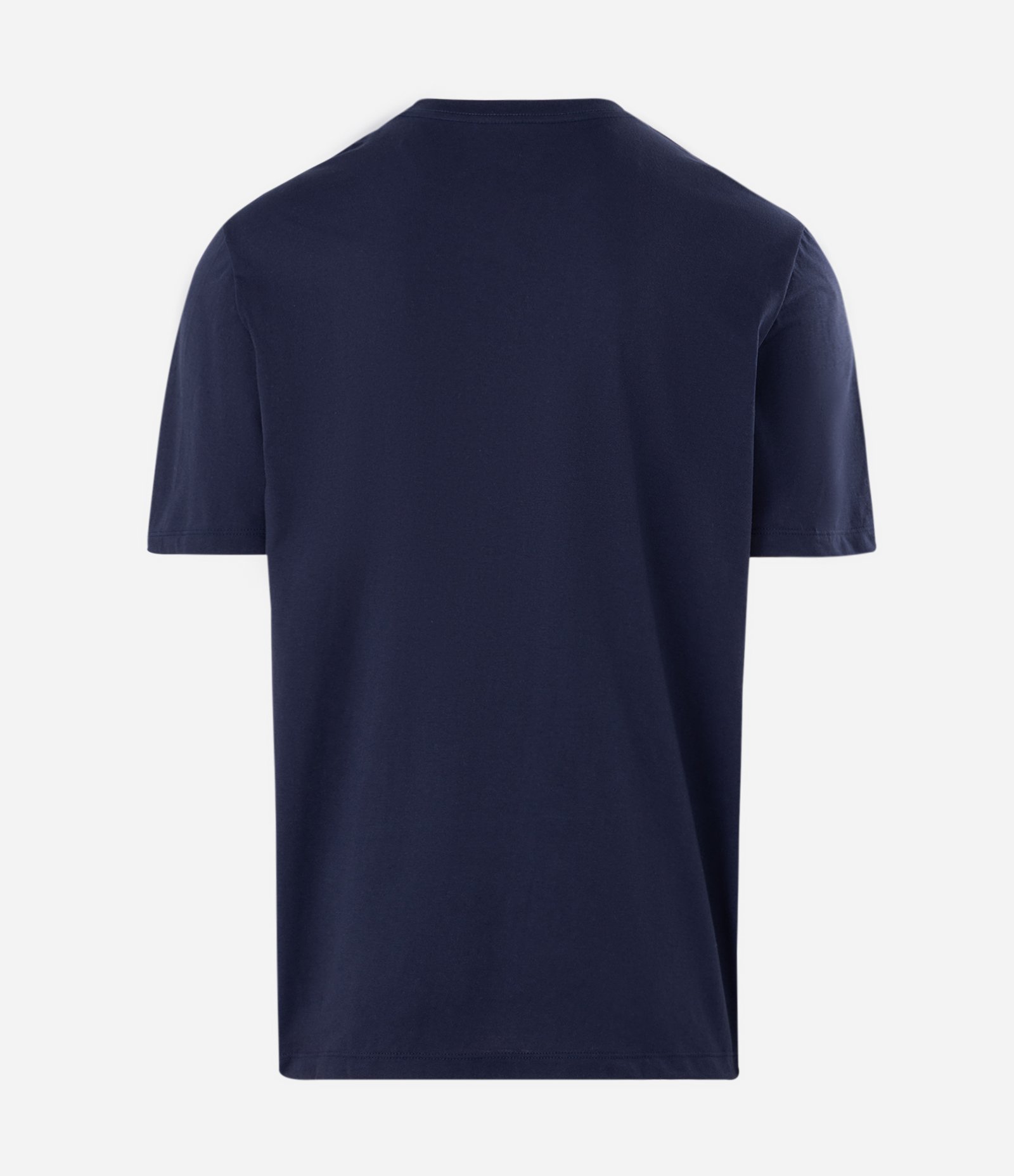 Camiseta de Pijama em Meia Malha Azul 5