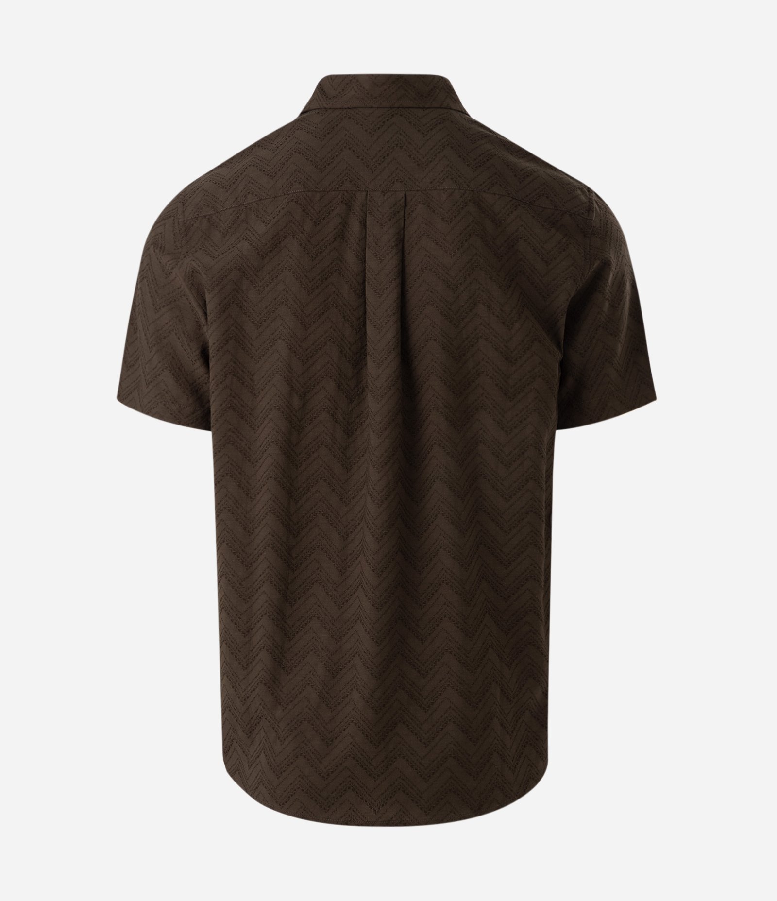 Camisa em Jacquard Zig Zag Verde 6