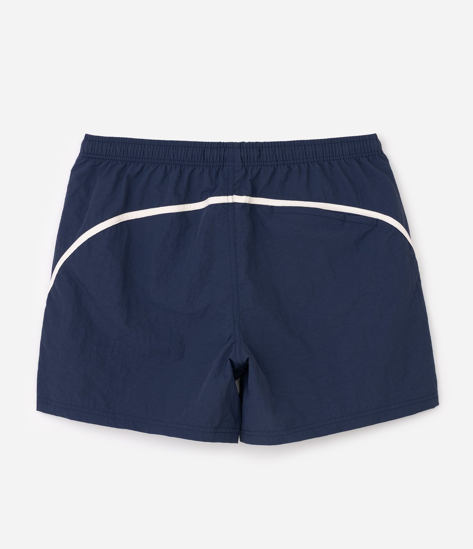 Bermuda de Banho em Poliamida com Linha Lateral Azul 6