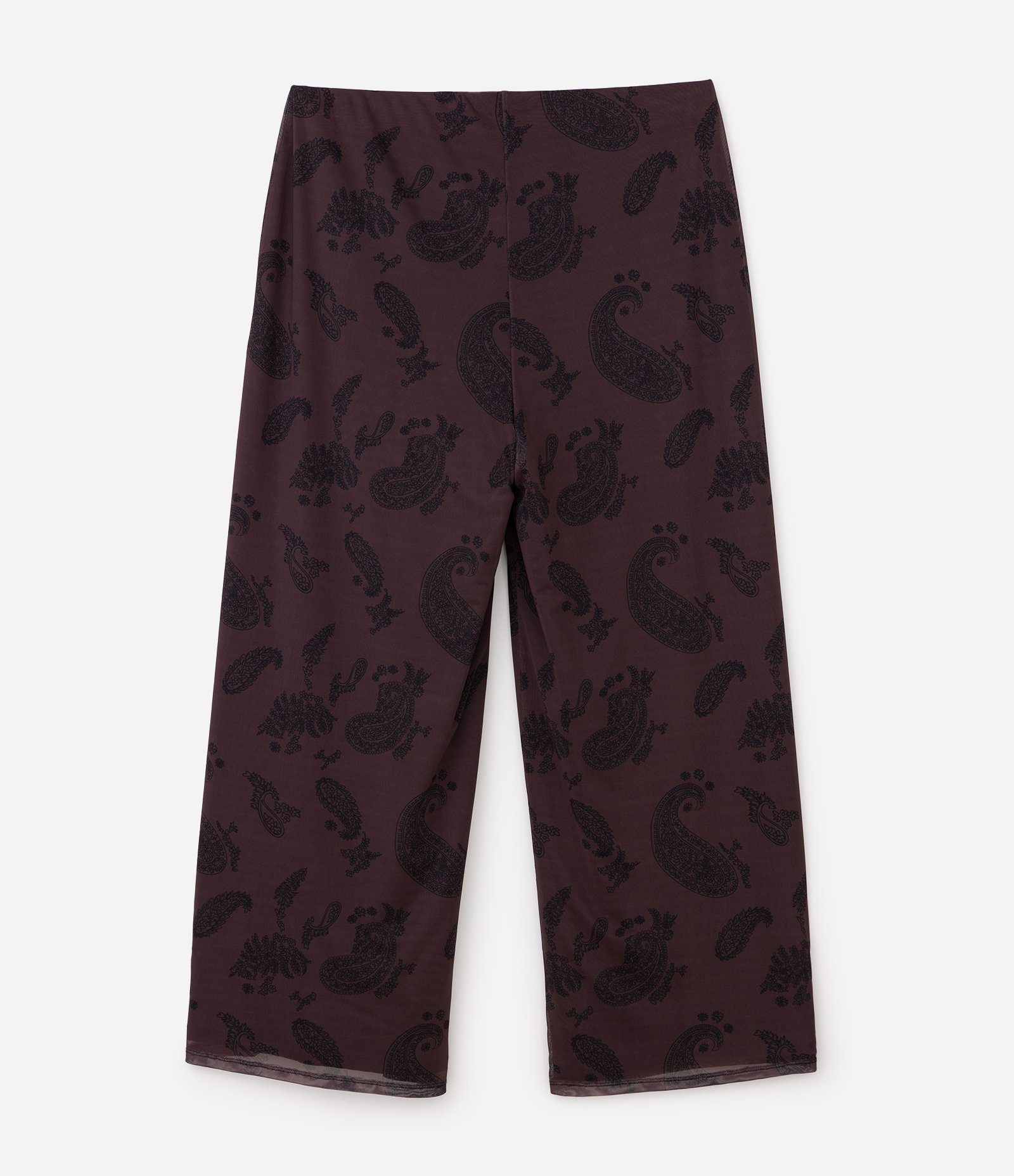 Calça Tule Paisley Curve & Plus Size Marrom 6
