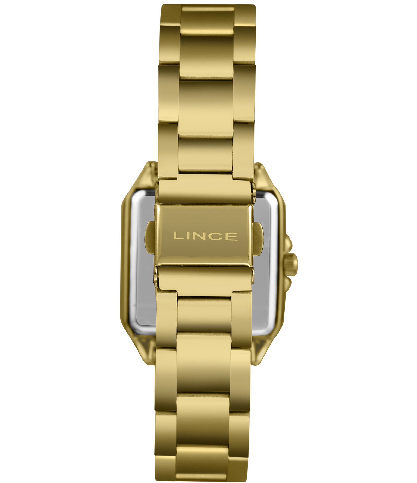 Relógio Analógico Lince em Aço LQGM071L30 B3KX Dourado 2