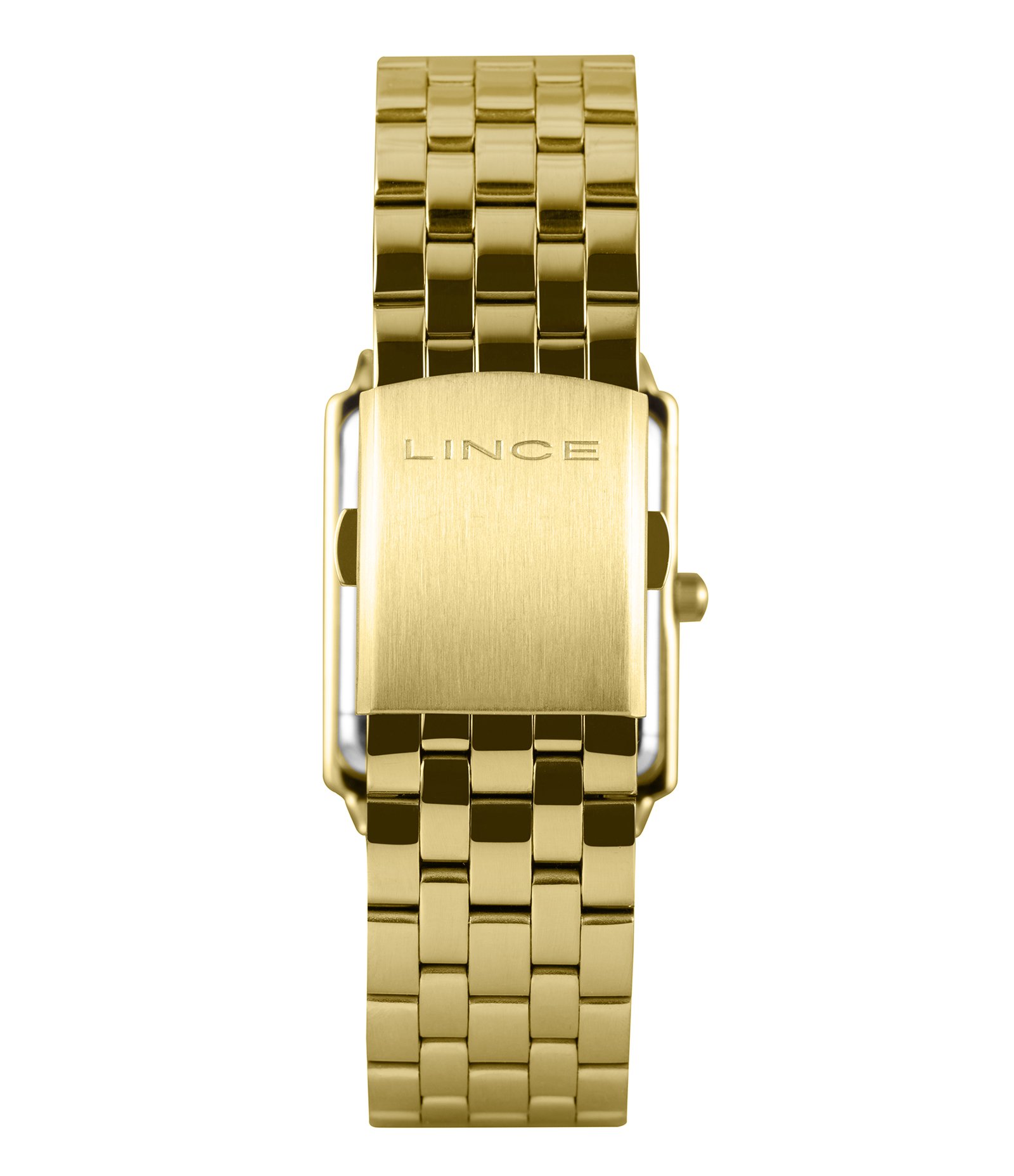 Relógio Analógico Lince em Aço LQG4810L28S2KX Dourado 2