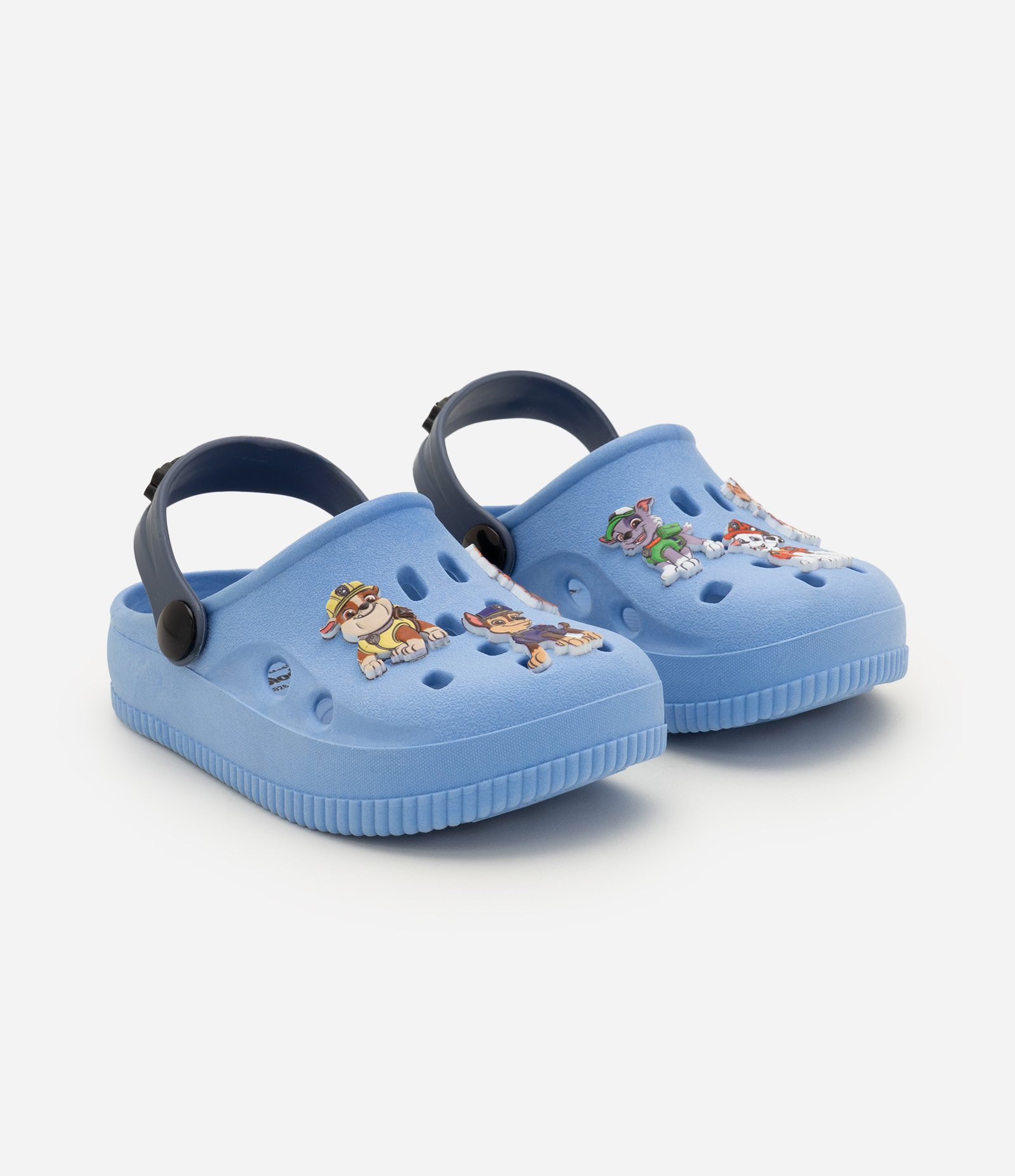 Sandália Infantil Babuche com Pin Patrulha Canina – Tam 20 ao 25 Azul Claro 2
