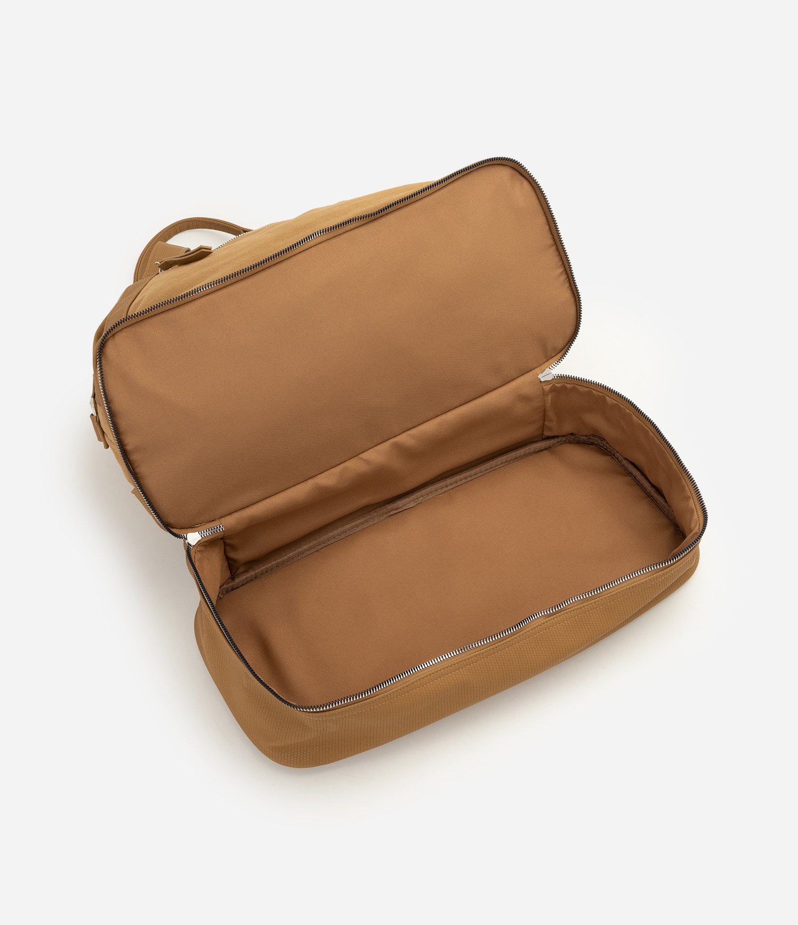 Bolsa Mala com Alça de Mão e Alça Longa Bege 8