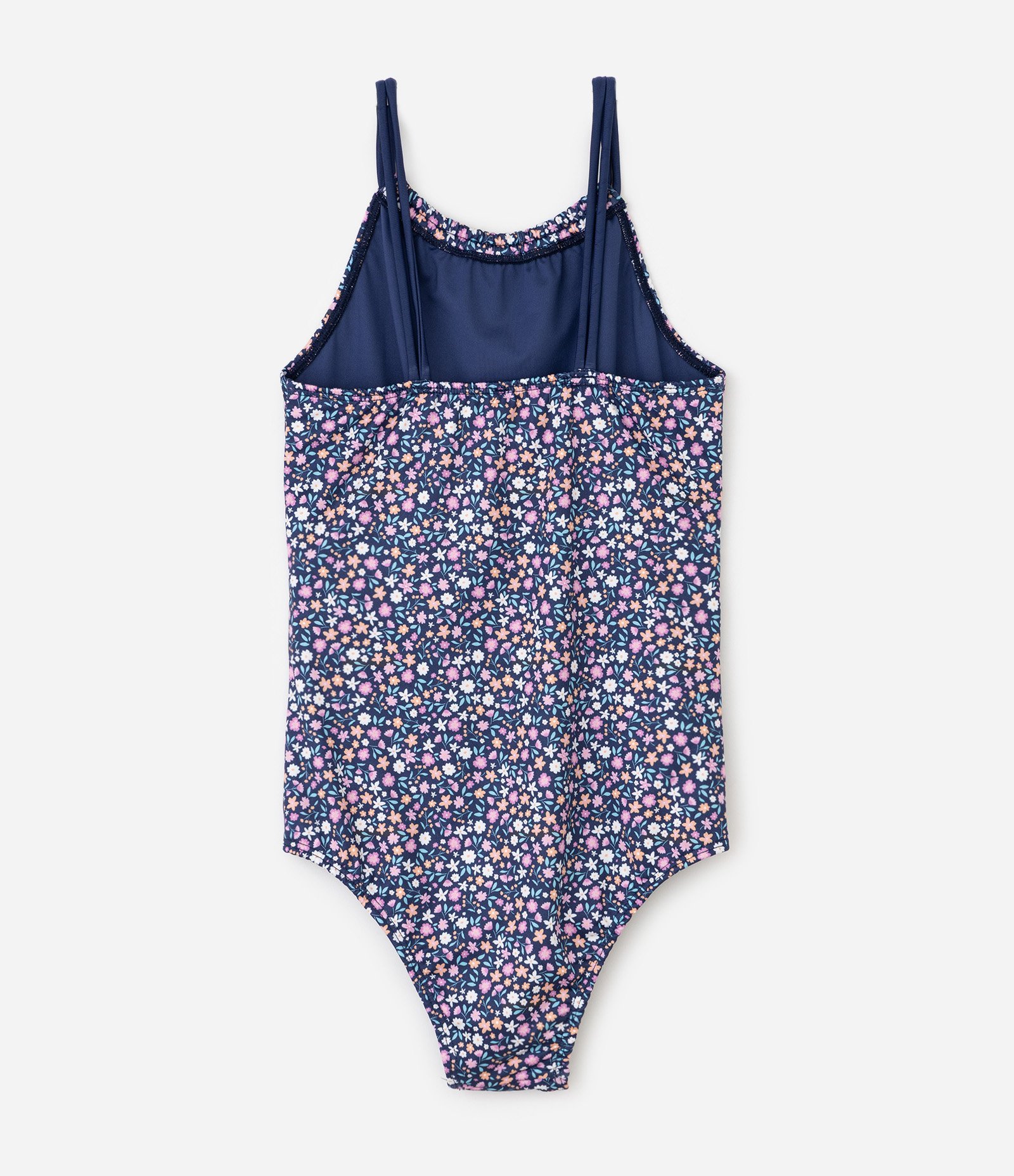 Maiô Infantil Accessories Estampa Floral Liberty Tam 7 a 16 Anos Azul 2