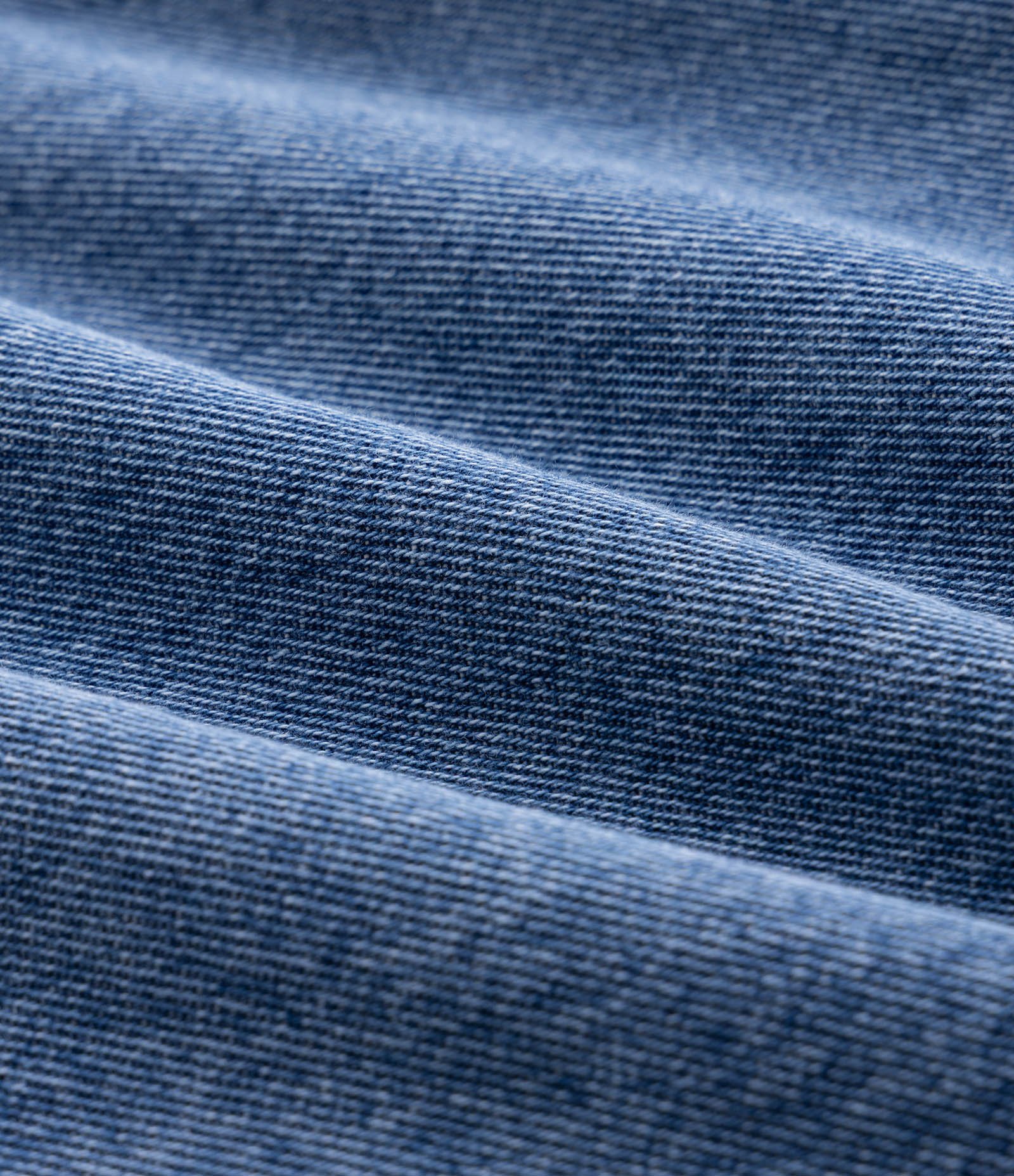 Saia Jeans Curta Com Pregas Frontais Curve & Plus Size Azul 8
