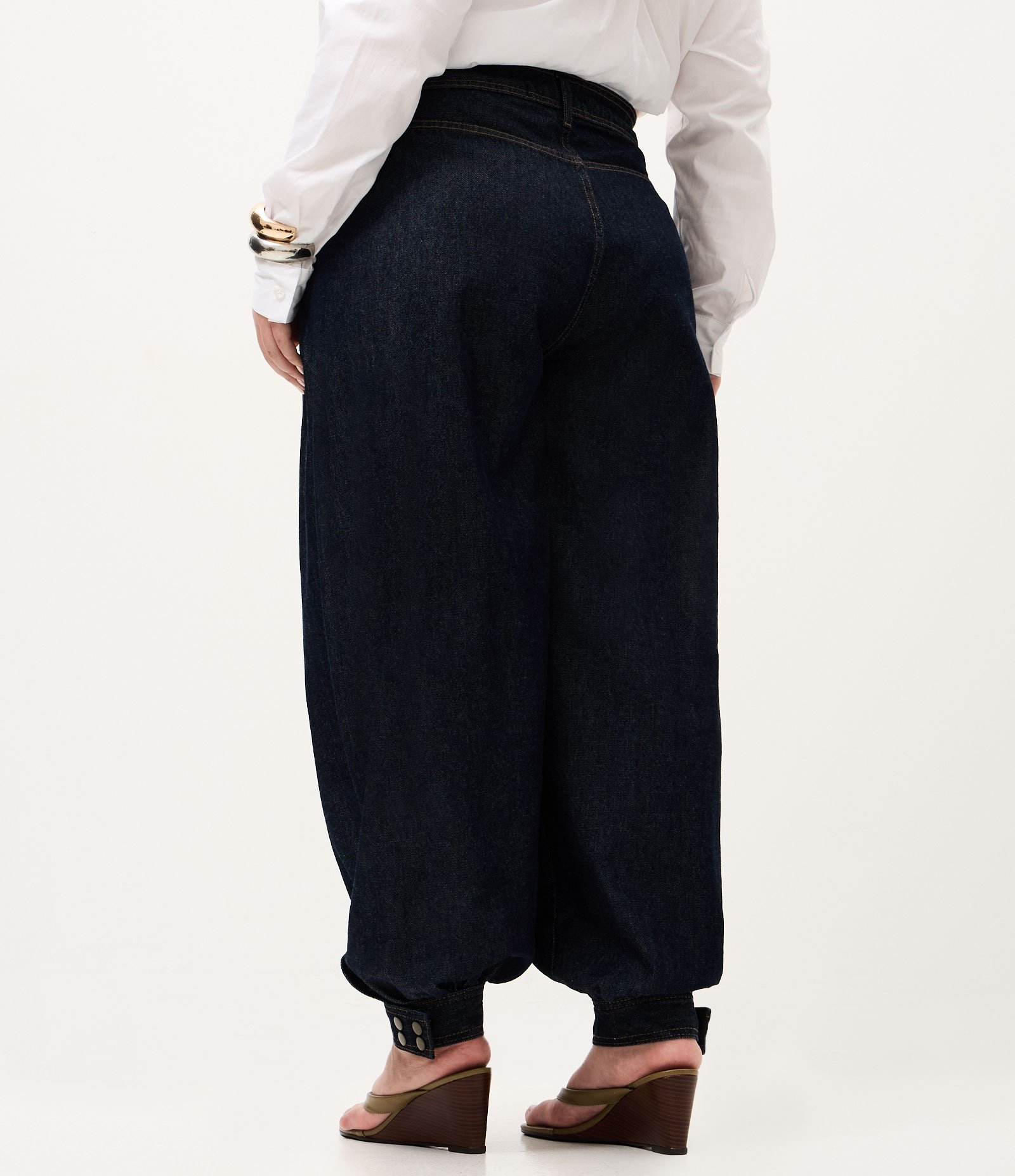 Calça Jeans Aladim com Ajuste na Barra Curve & Plus Size Azul 5