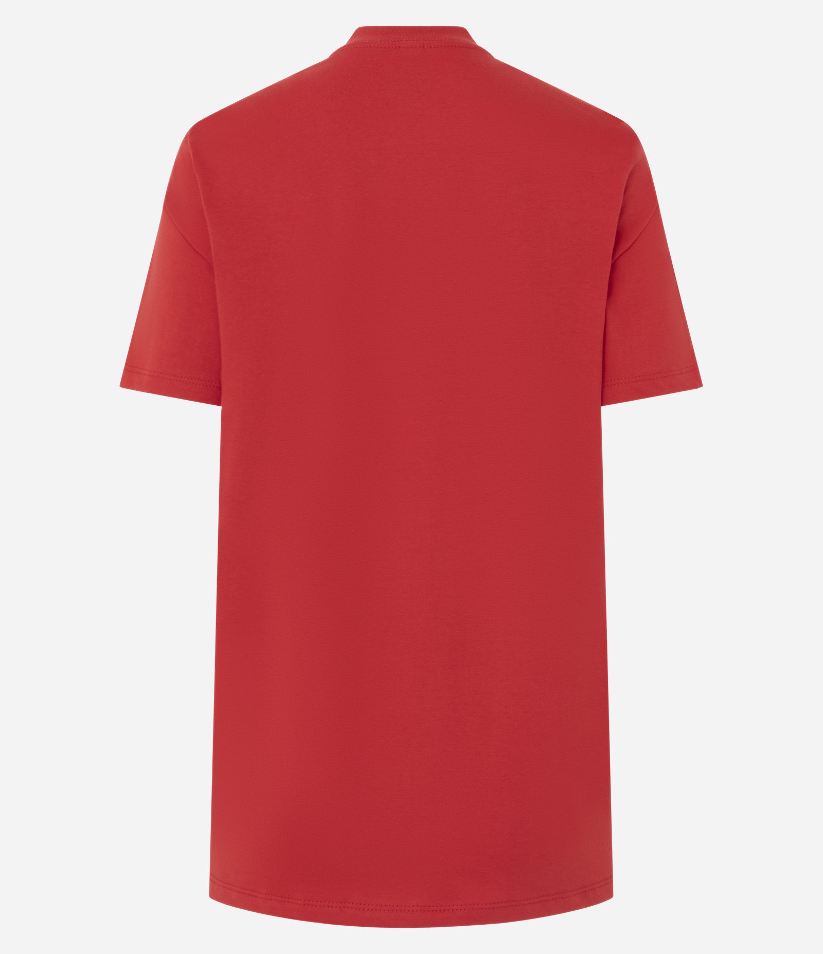 Camiseta em Algodão com Estampa Coração do Povo Vermelho 6