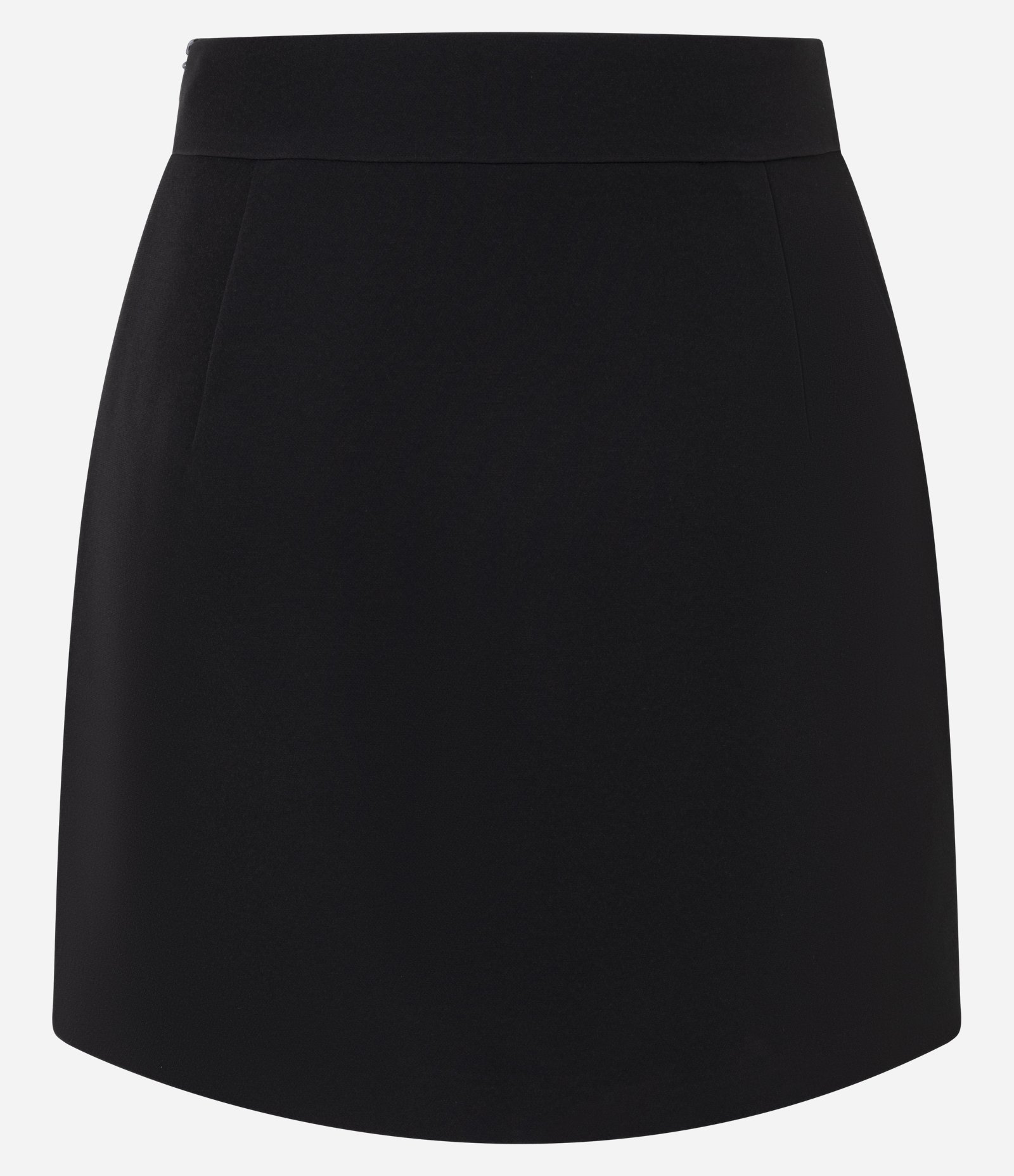 Short Saia Alfaiatado com Cós Assimétrico Preto 6