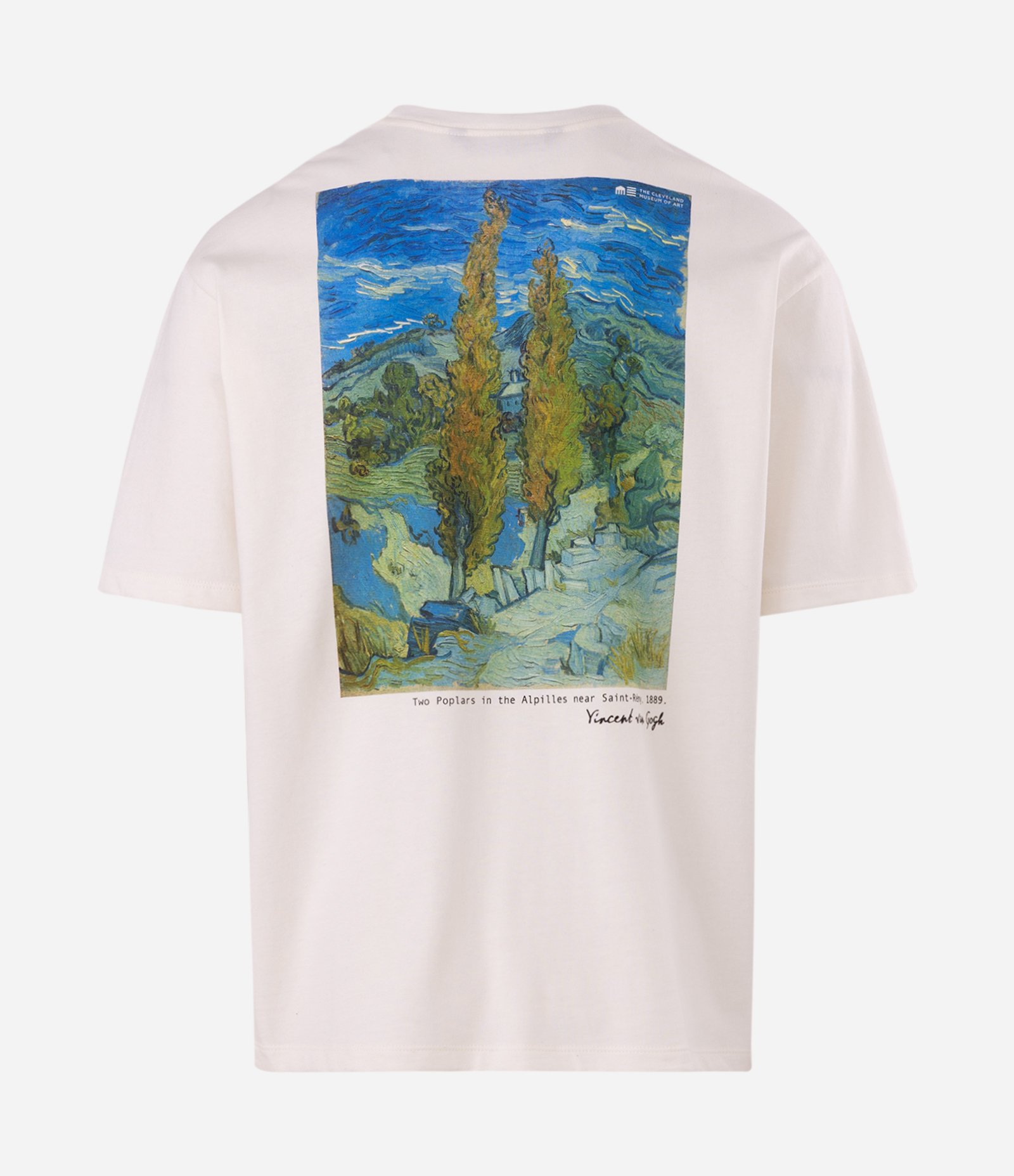 Camiseta Boxy Van Gogh Branco 6