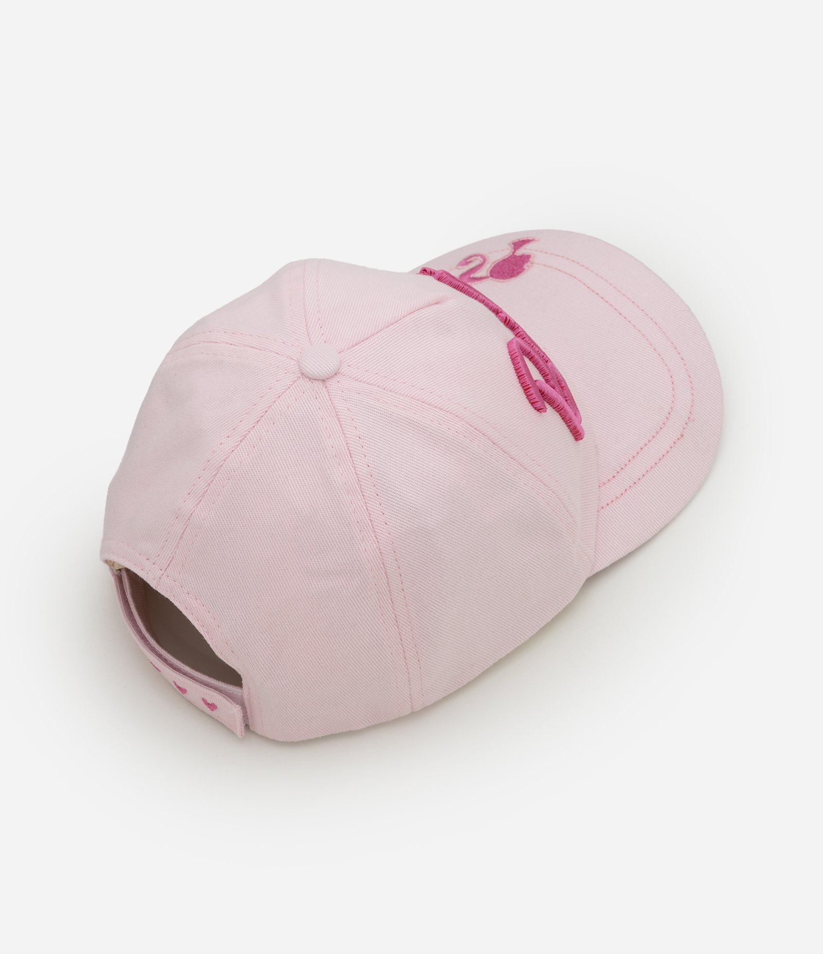 Boné Infantil em Sarja com Bordado Barbie – Tam U Rosa Claro 2